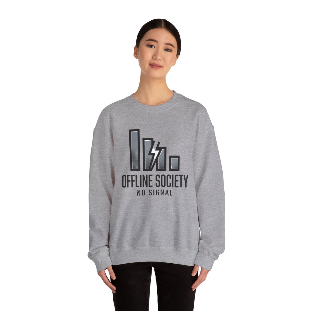 OFFLINE SOCIETY™ No Signal Crewneck