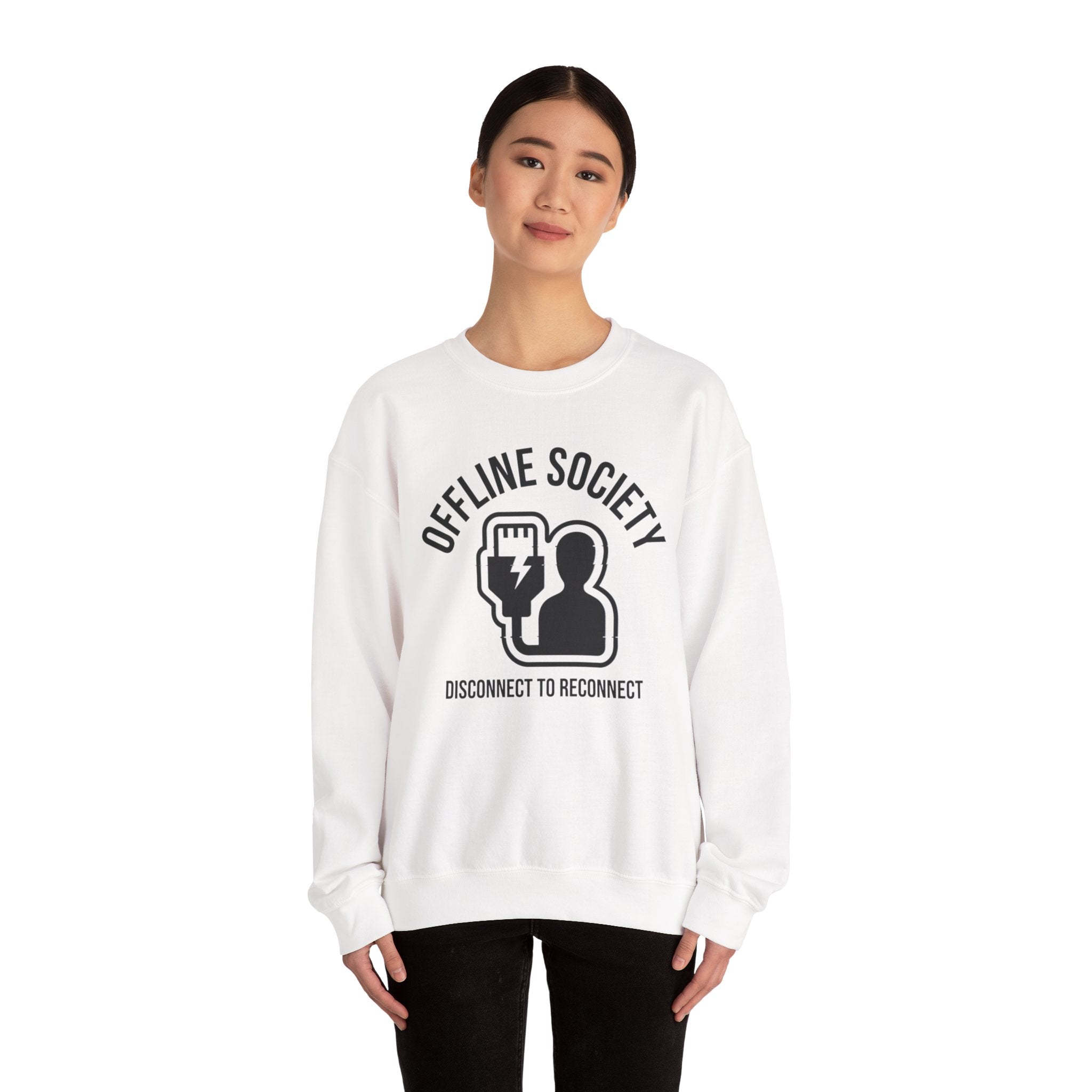 Offline Society Minimal Crewneck