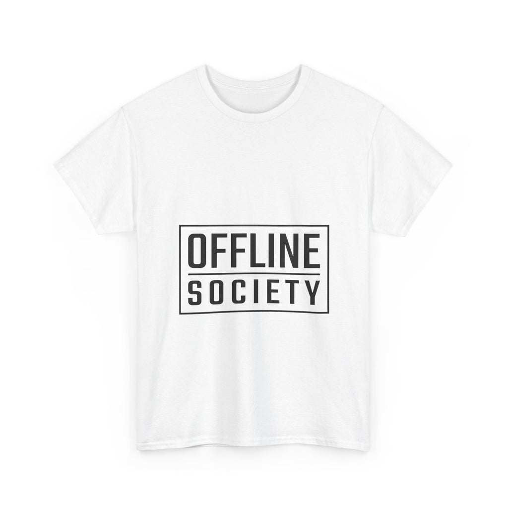 Offline Society Minimal Box Logo Tee
