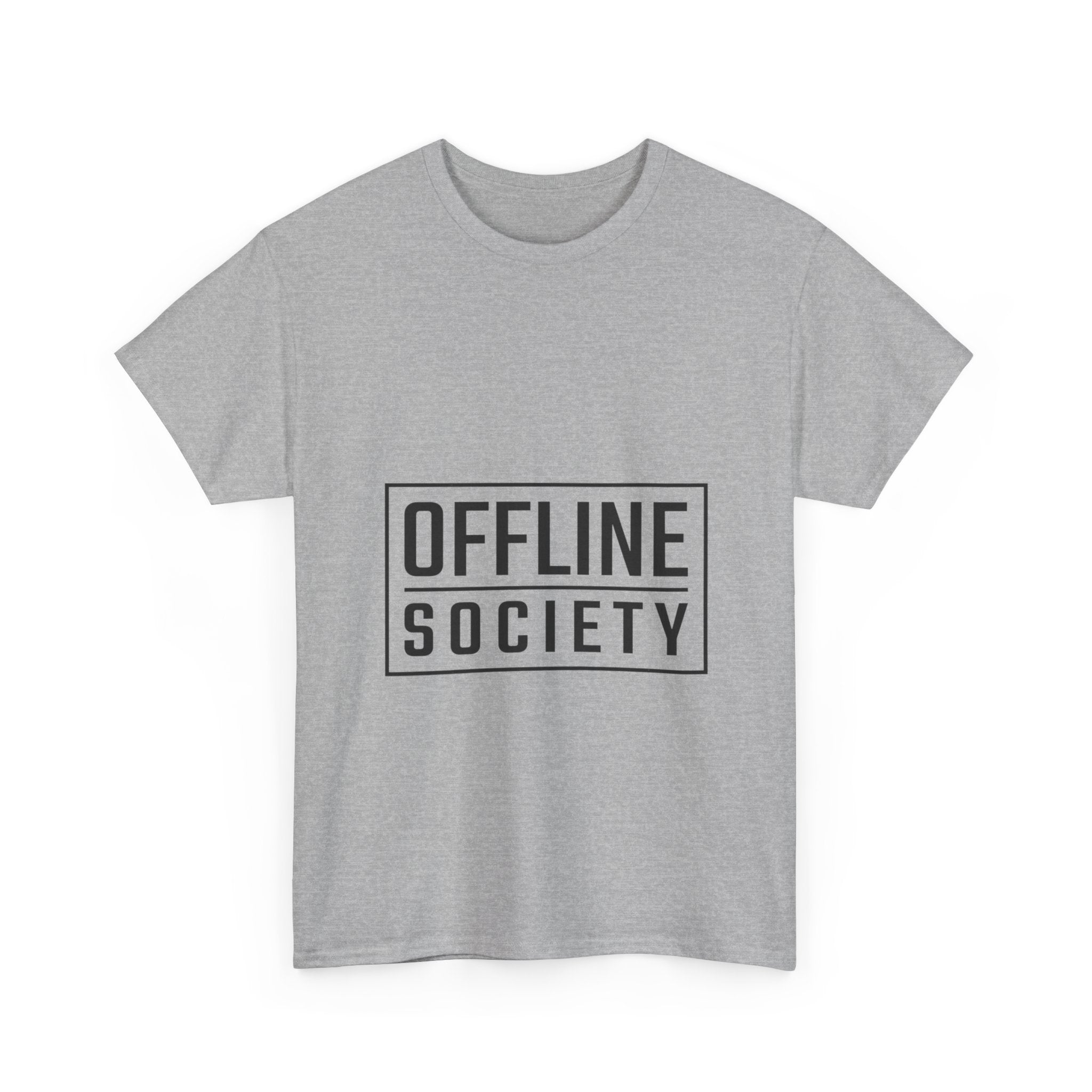 Offline Society Minimal Box Logo Tee