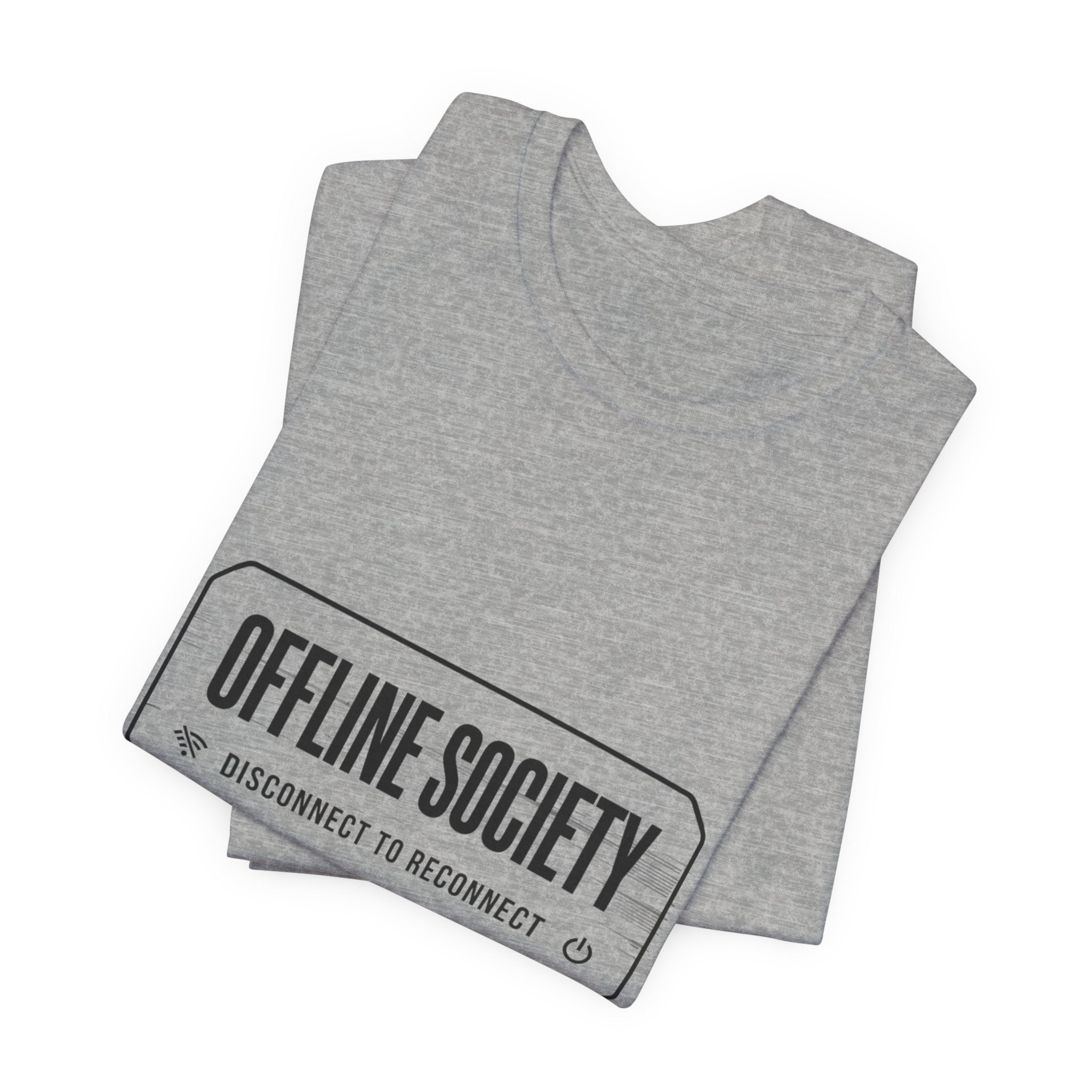 Offline Society Minimal Logo Tee