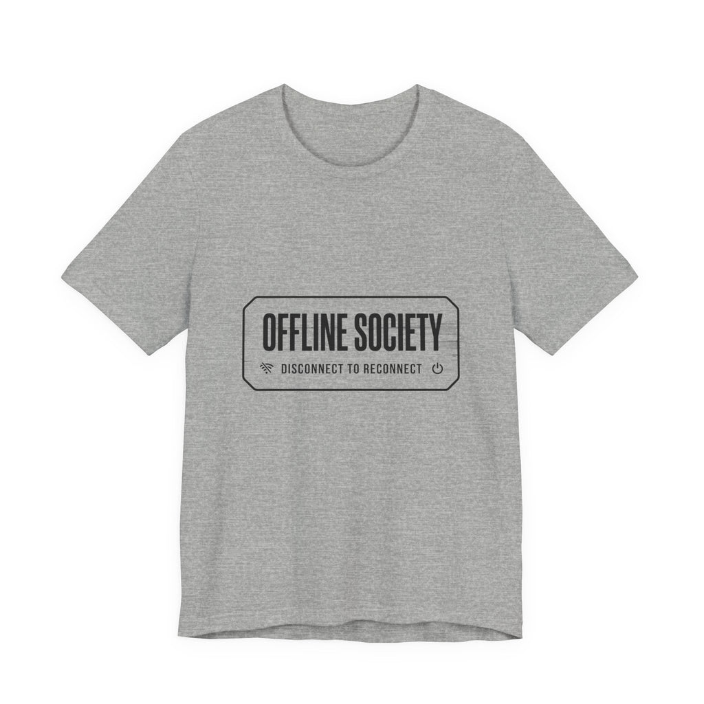Offline Society Minimal Logo Tee