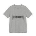 Offline Society Minimal Logo Tee