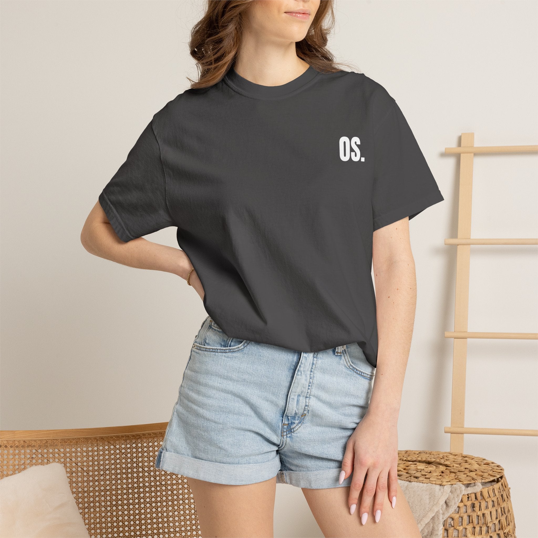 OS. Signature Tee — Pepper