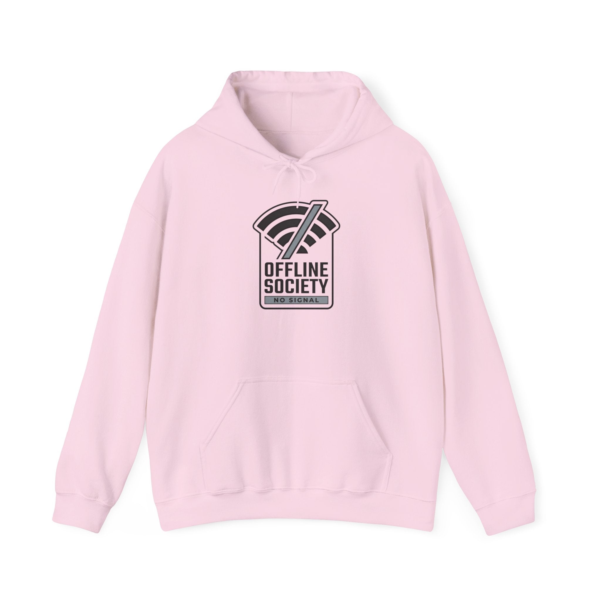 Offline Society “No Signal” Minimalist Hoodie
