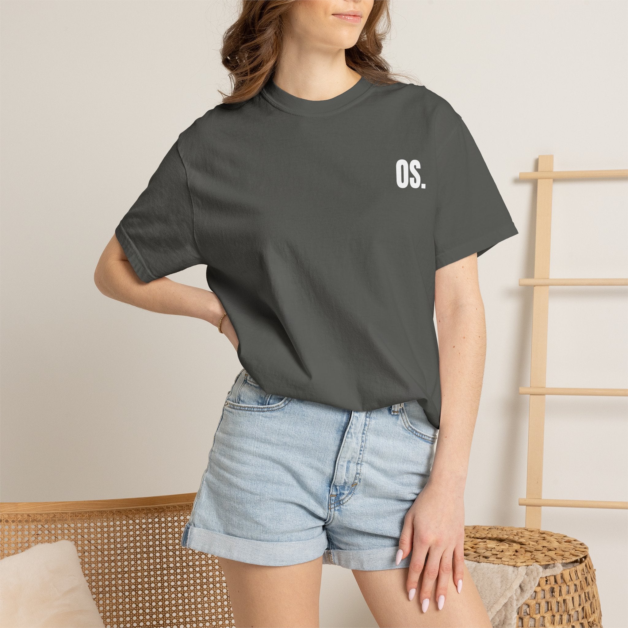 OS. Signature Tee — Pepper