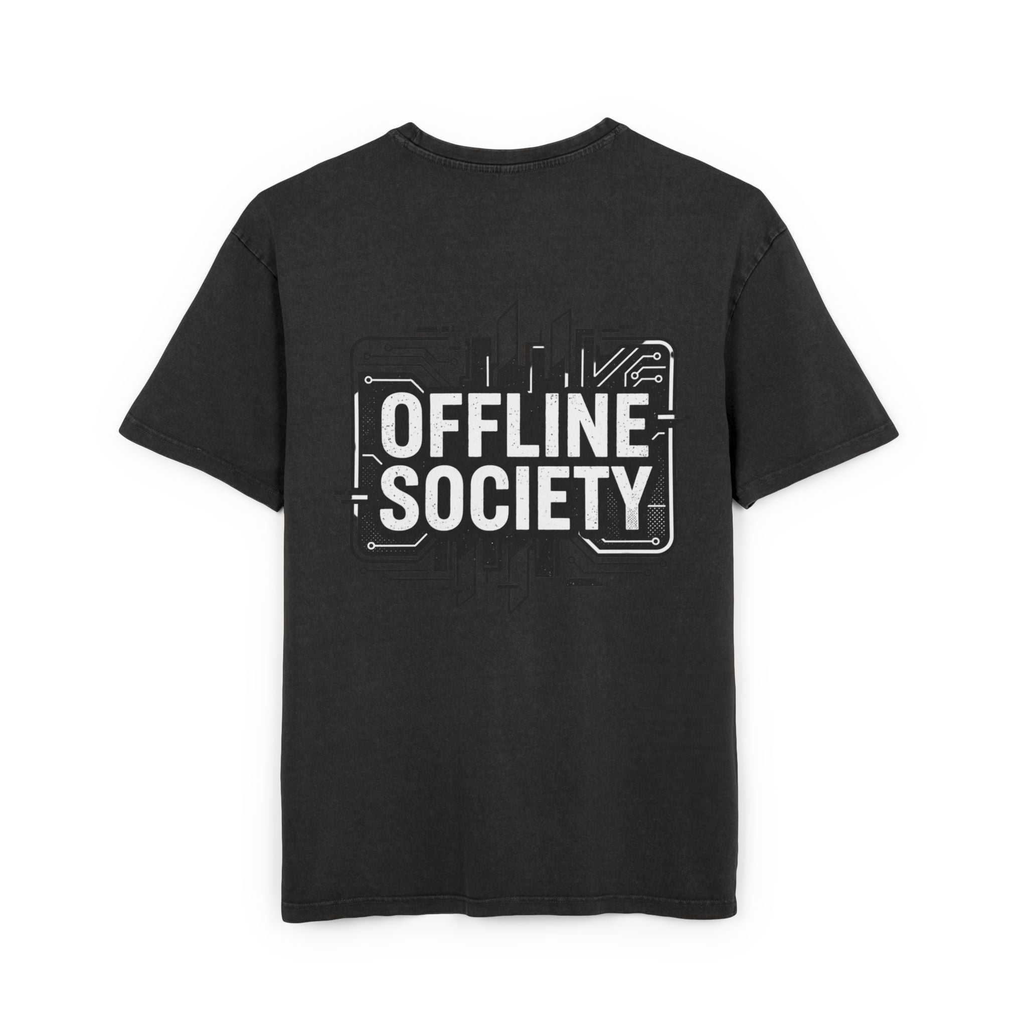 Offline Society Heavyweight Acid-Wash Tee