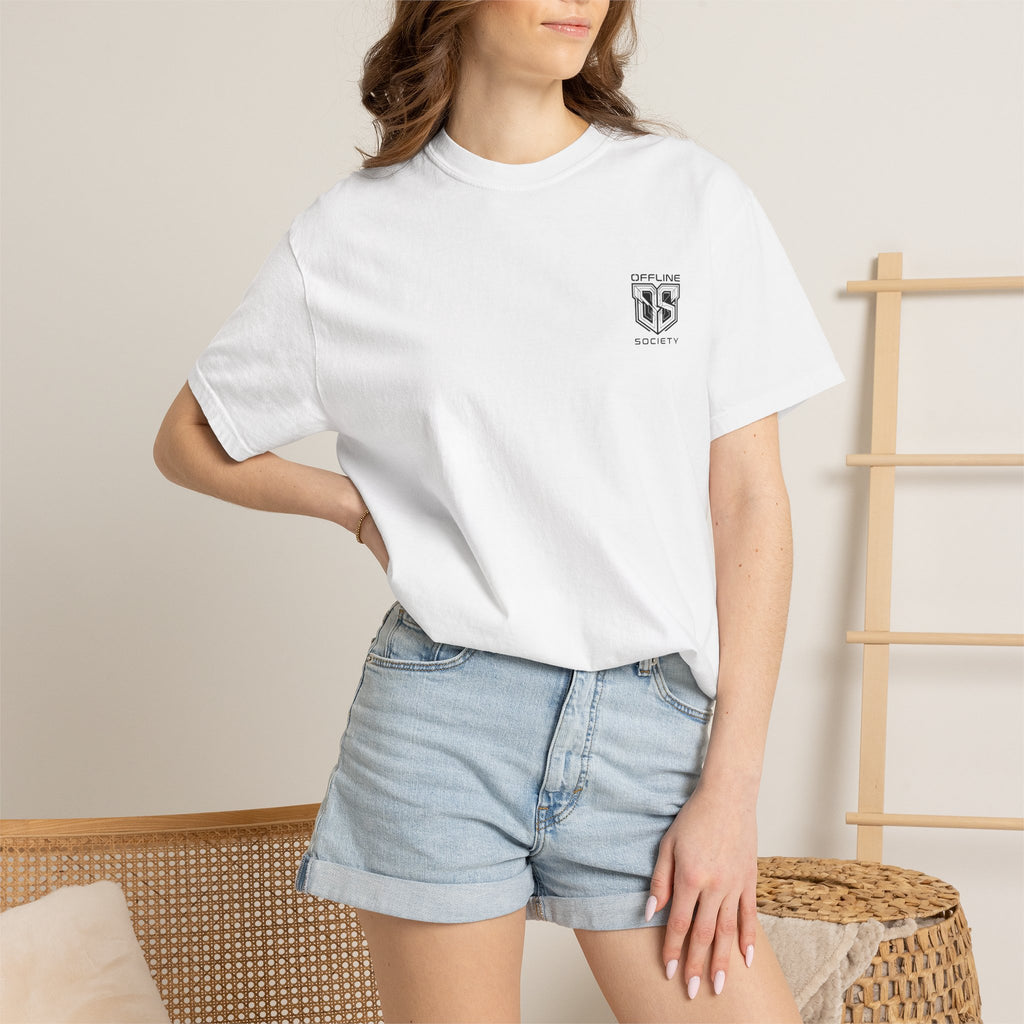 OFFLINE SOCIETY Oversized Streetwear Tee