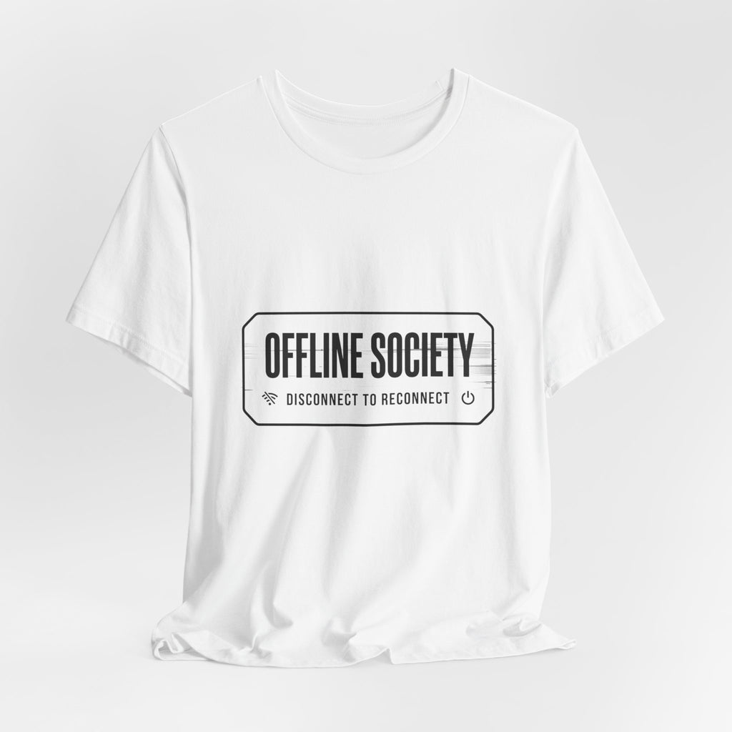 Offline Society Minimal Logo Tee