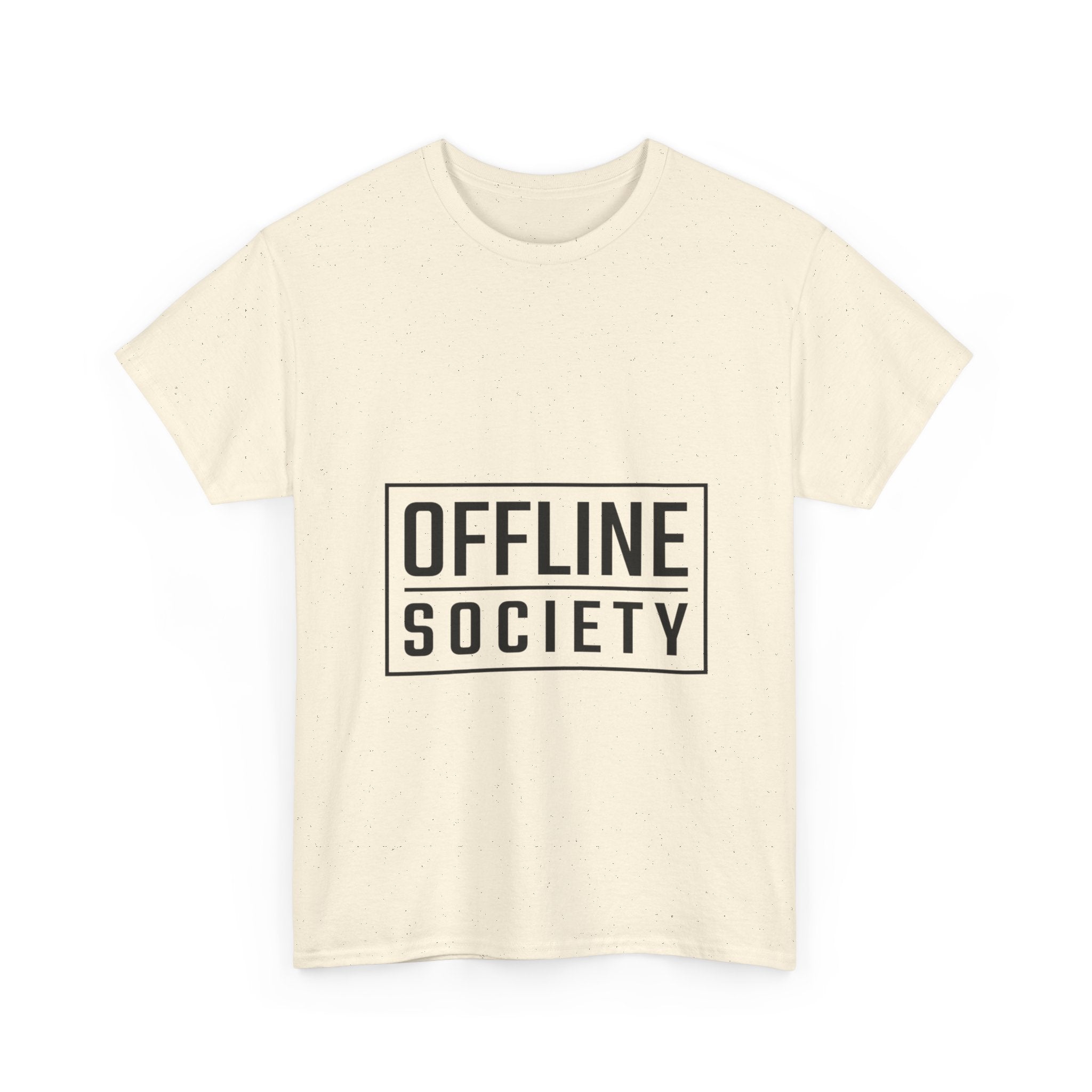 Offline Society Minimal Box Logo Tee