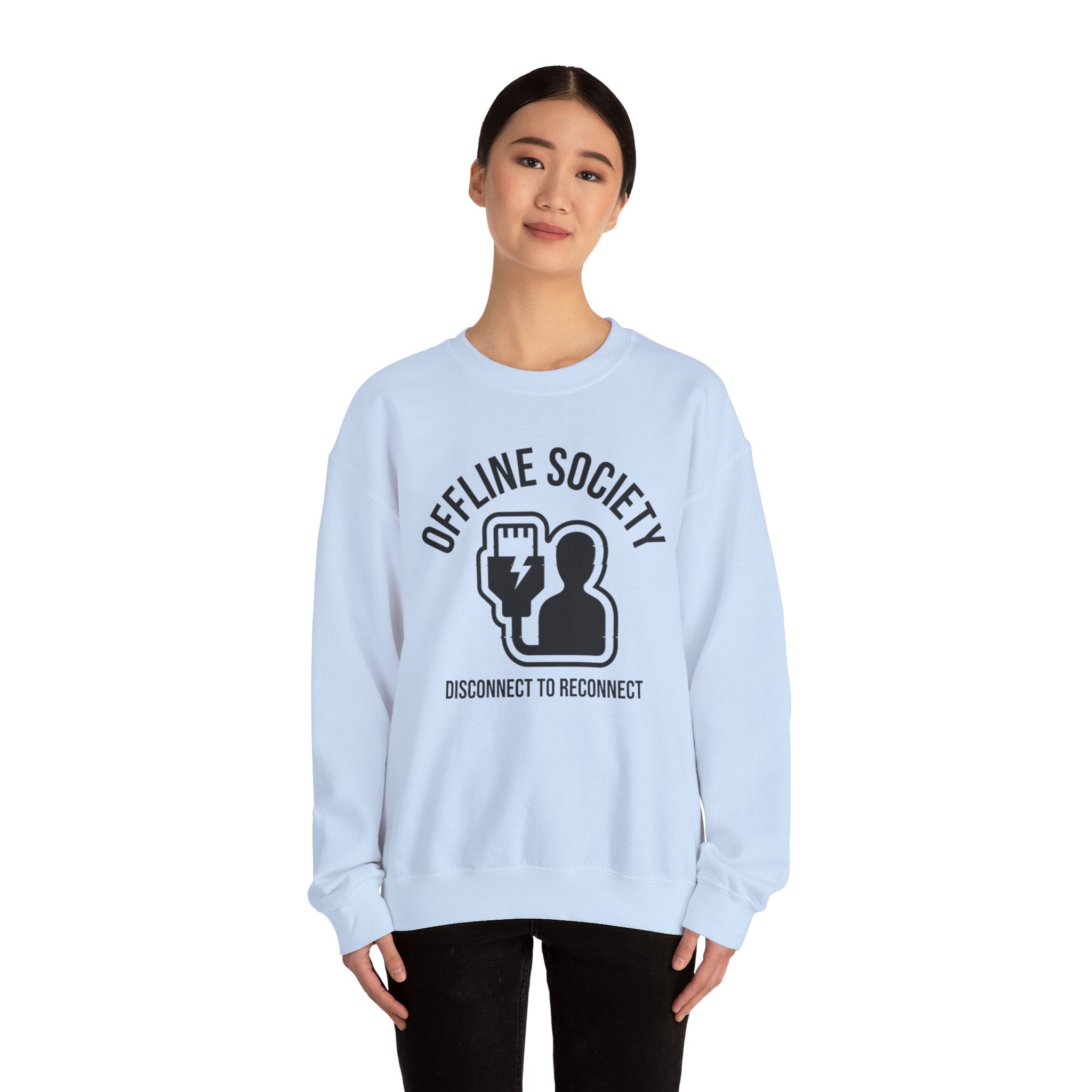 Offline Society Minimal Crewneck