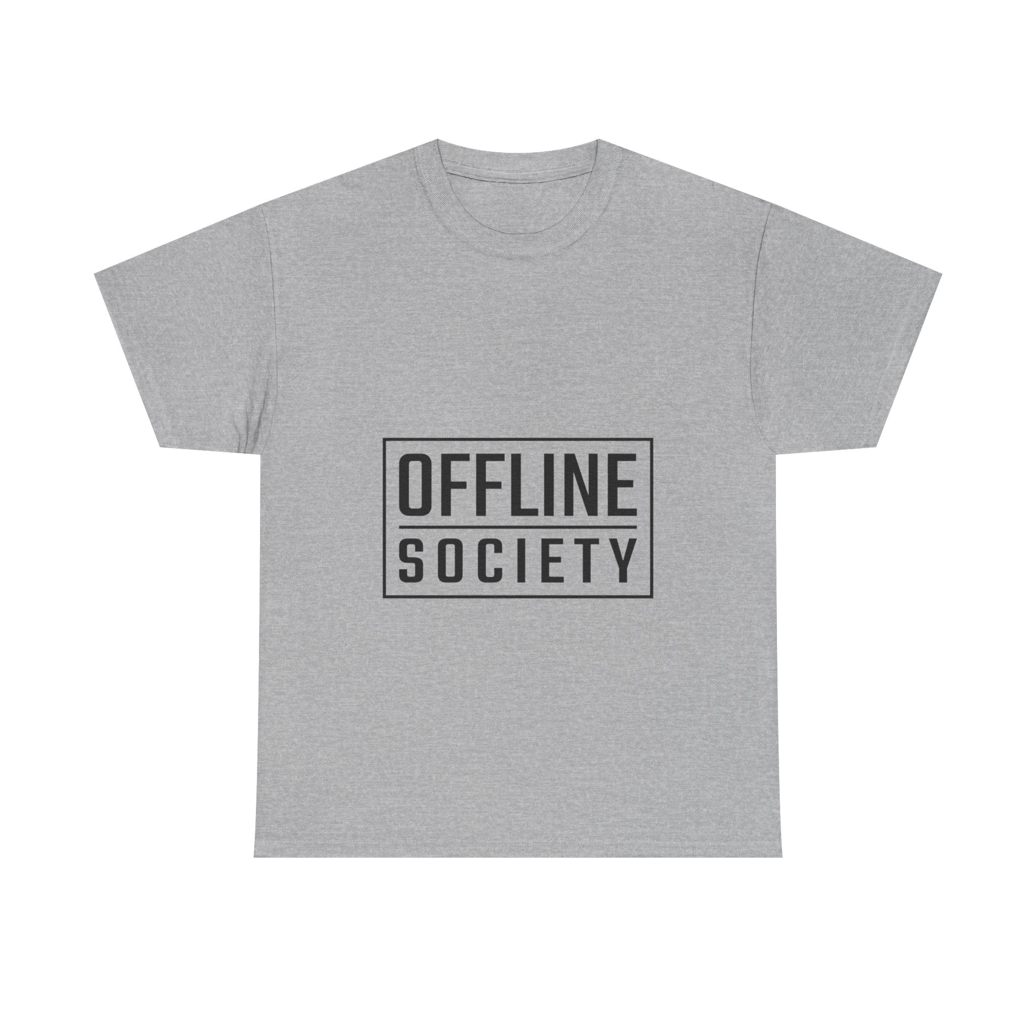 Offline Society Minimal Box Logo Tee
