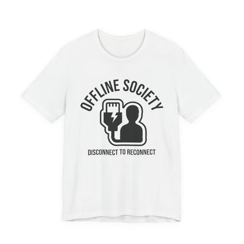 Offline-Gesellschaft-Trennungs-T-Shirt