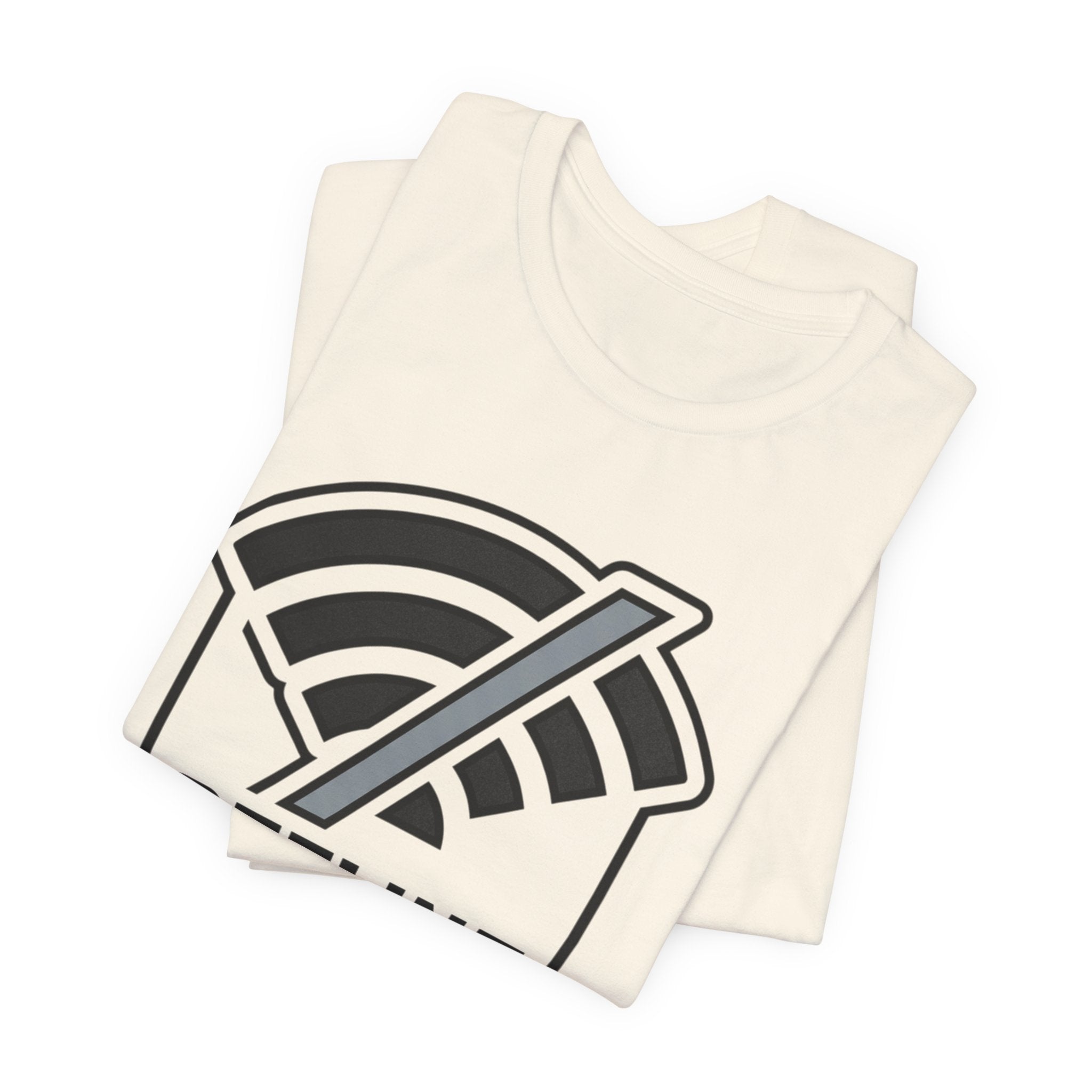 Offline Society Minimal Tee — No Signal