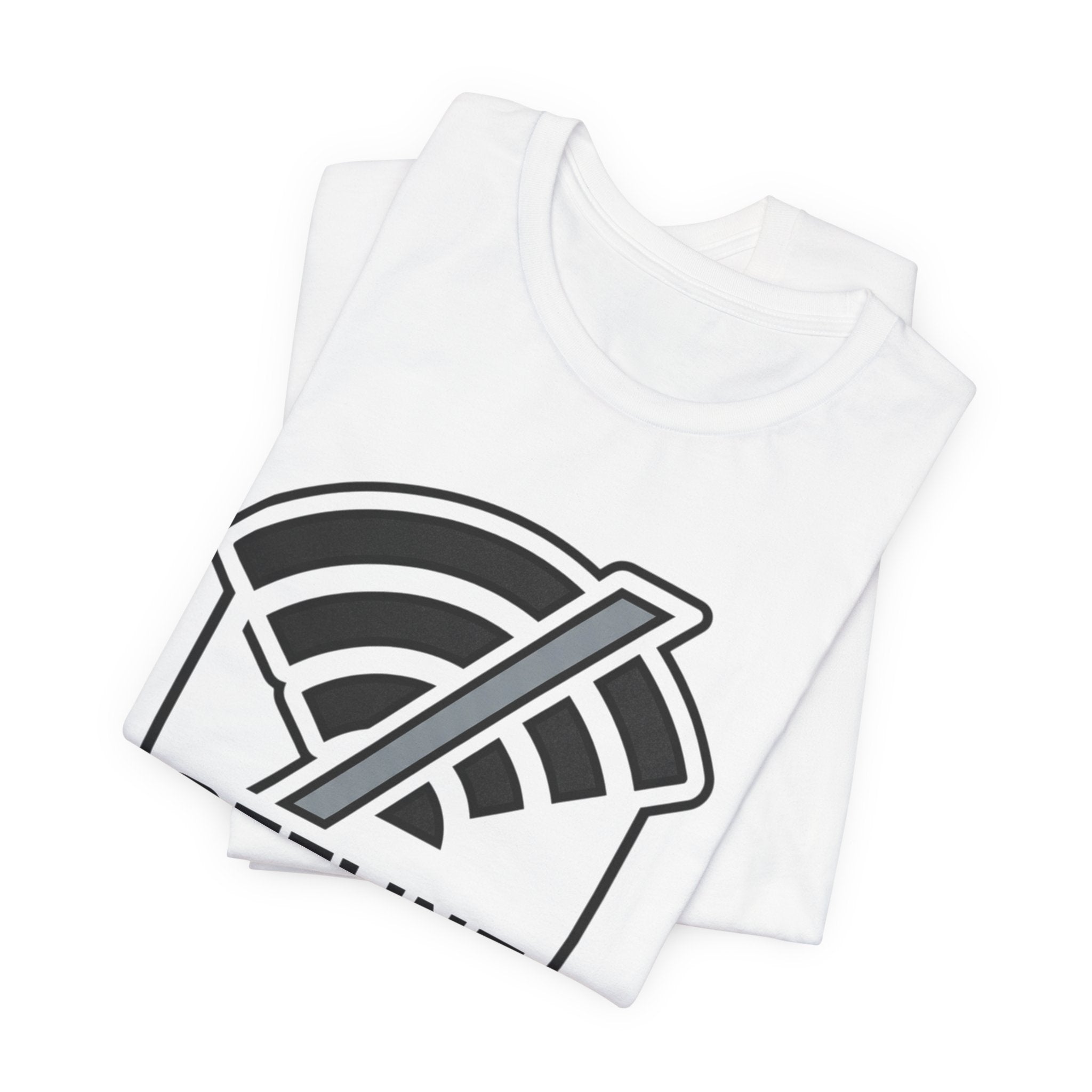Offline Society Minimal Tee — No Signal