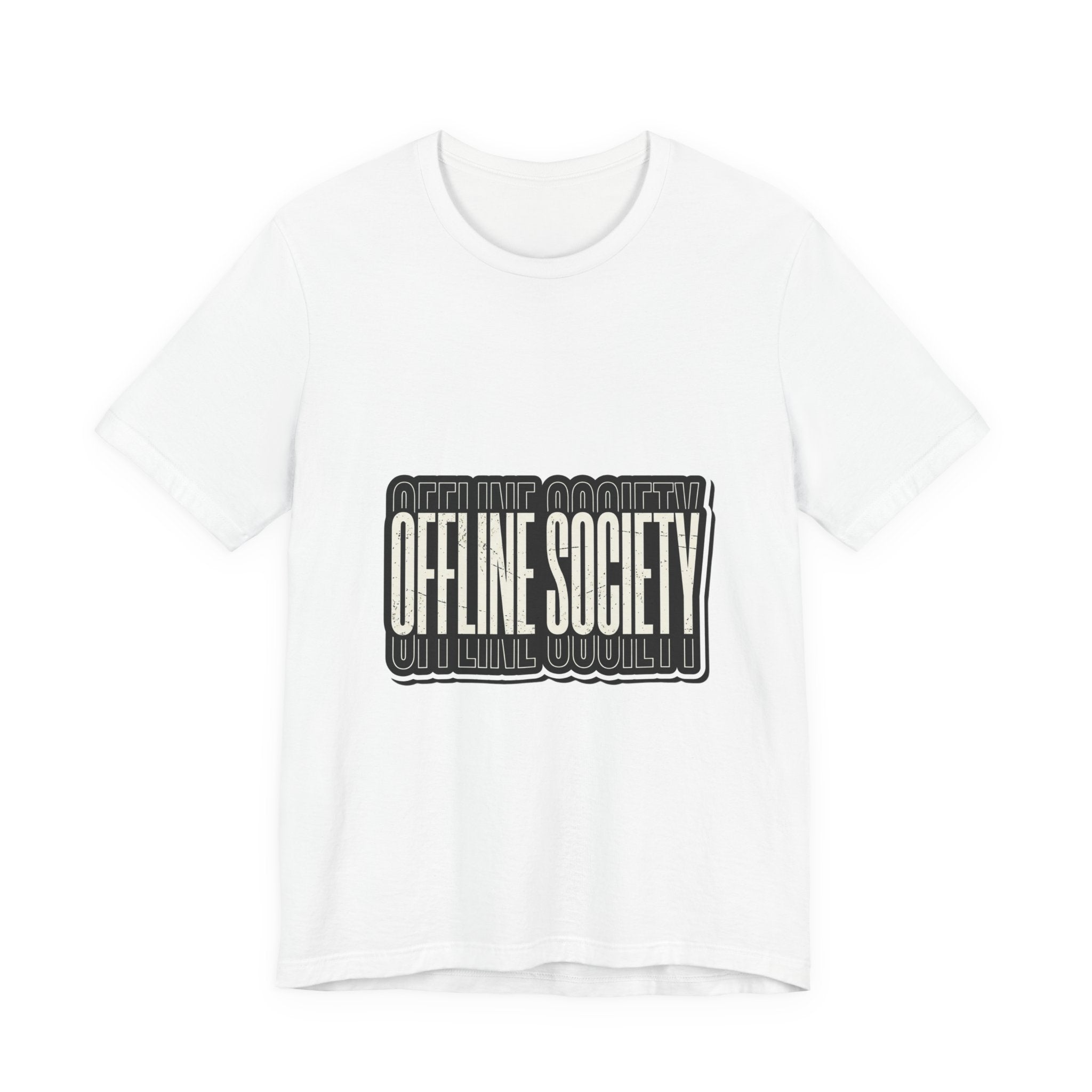 Offline Society Warp Logo Tee