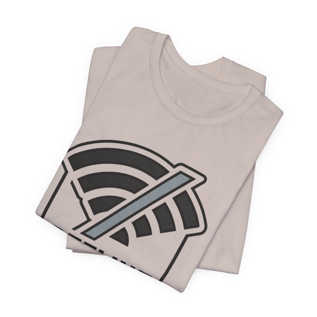 Offline Society Minimal Tee — No Signal