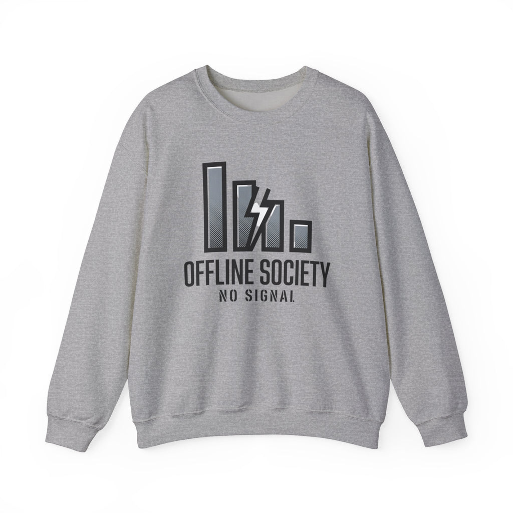 OFFLINE SOCIETY™ No Signal Crewneck