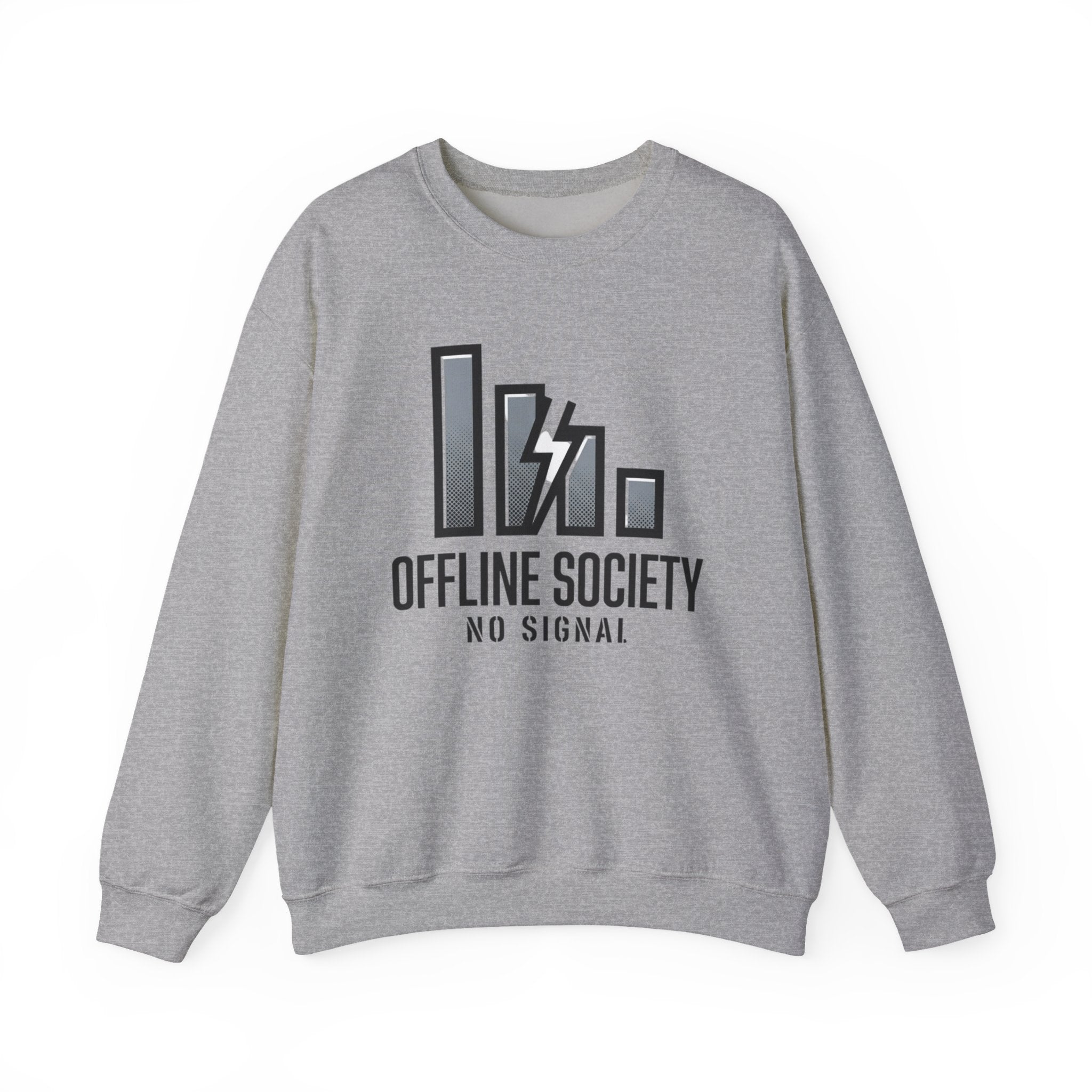 OFFLINE SOCIETY™ No Signal Crewneck
