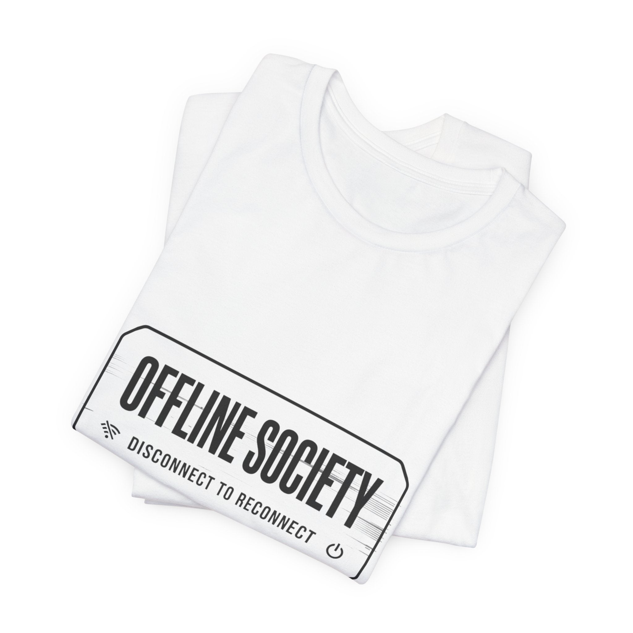 Offline Society Minimal Logo Tee