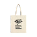 Offline Society Tote Bag — No Signal Canvas Tote