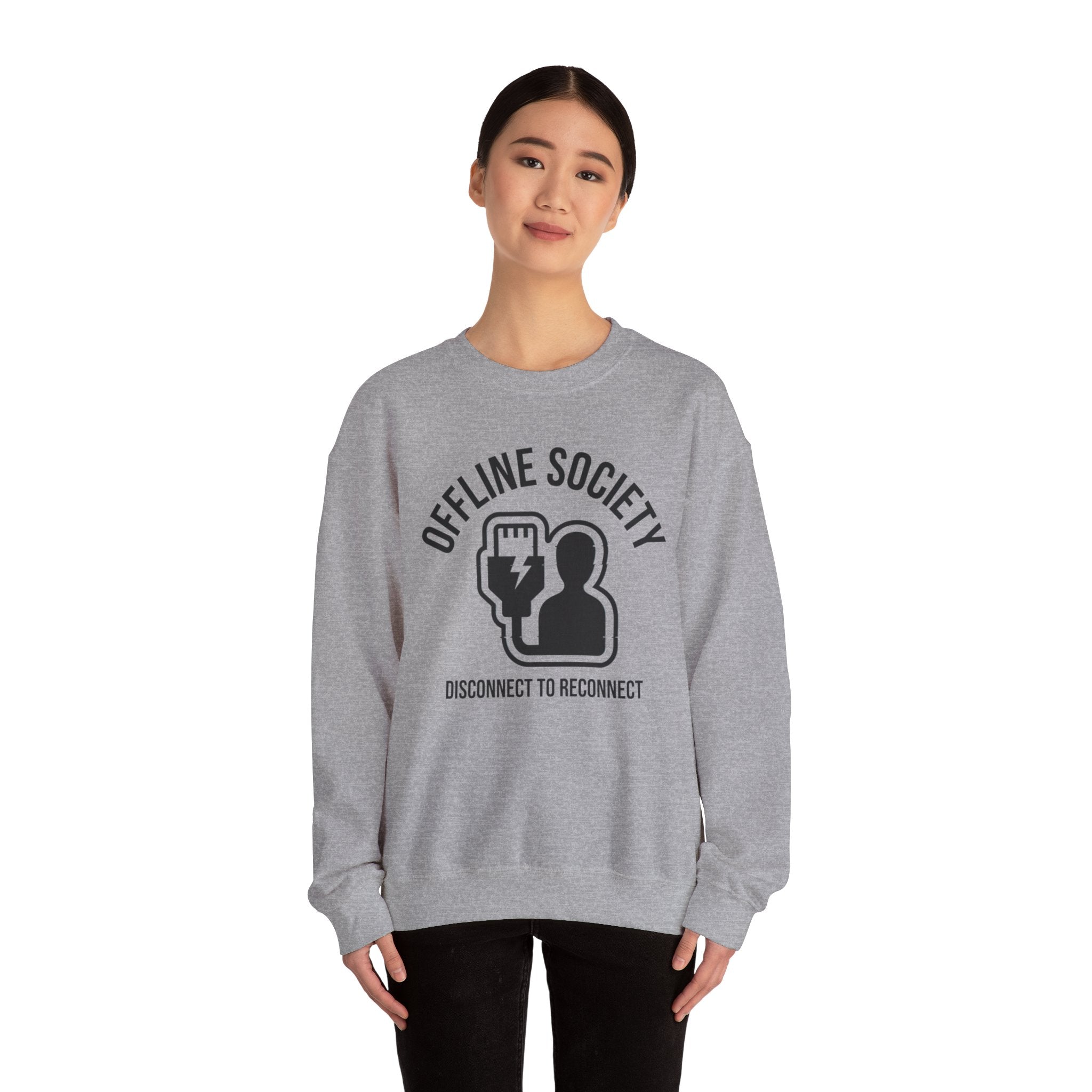 Offline Society Minimal Crewneck