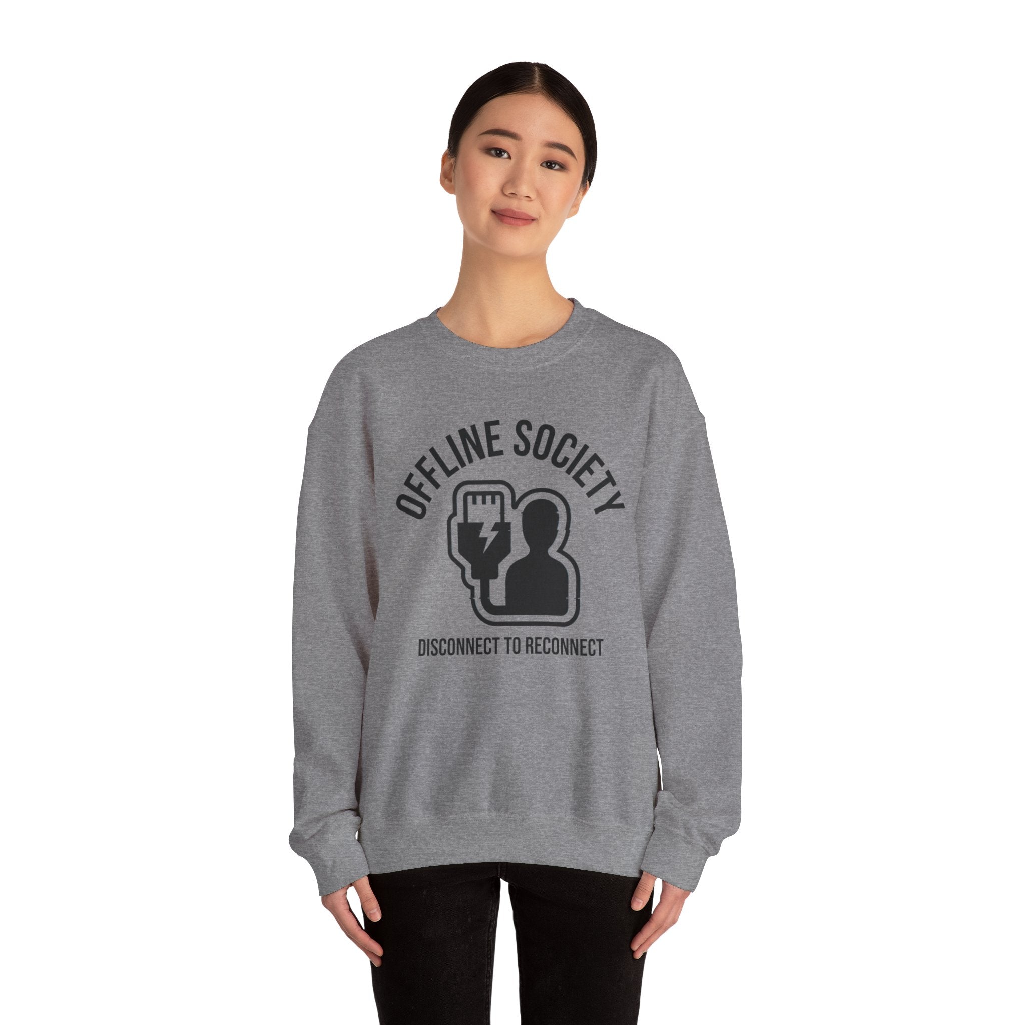 Offline Society Minimal Crewneck