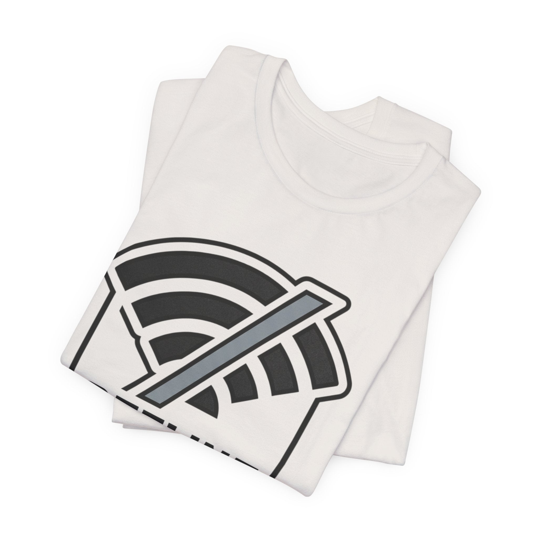 Offline Society Minimal Tee — No Signal