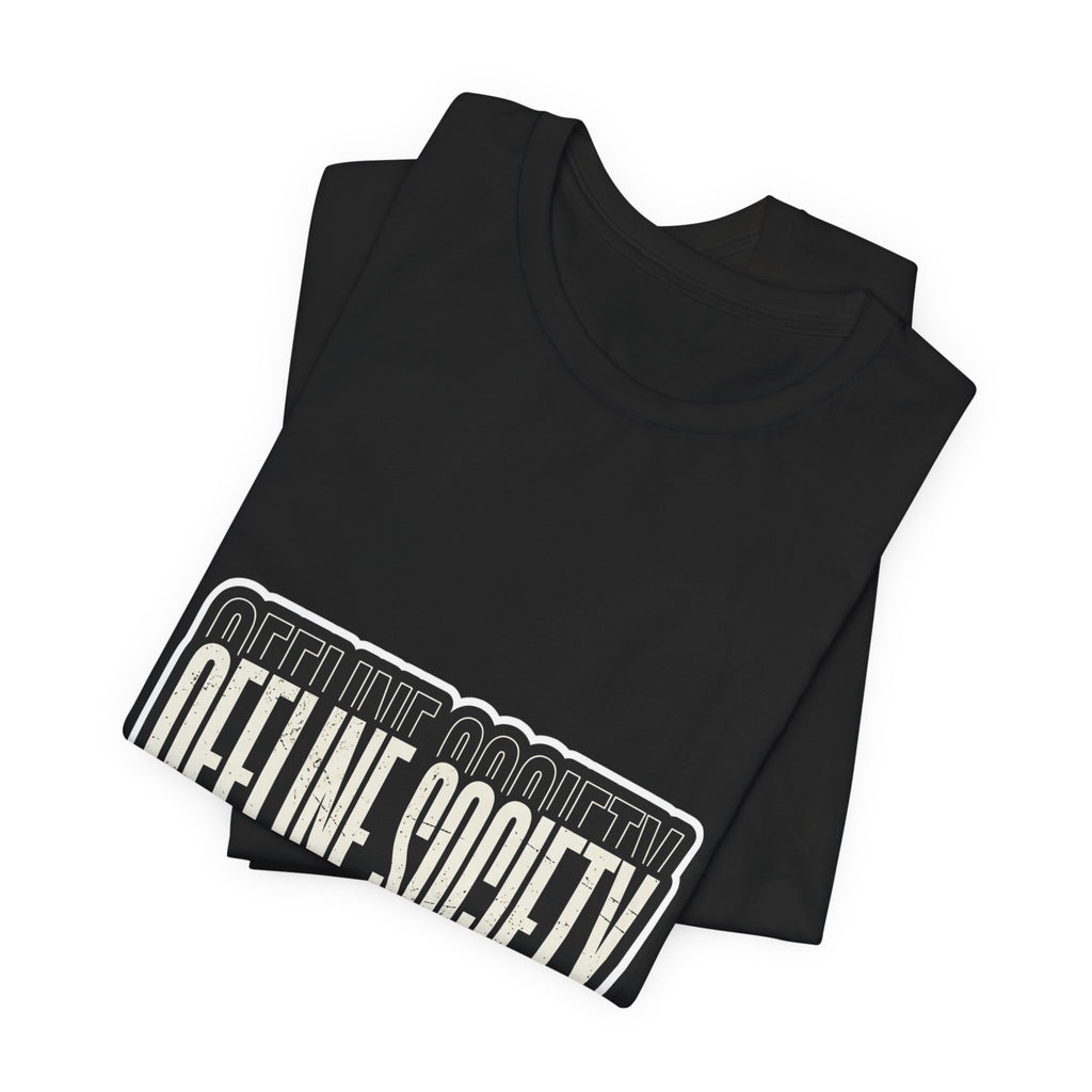 Offline Society Warp Logo Tee