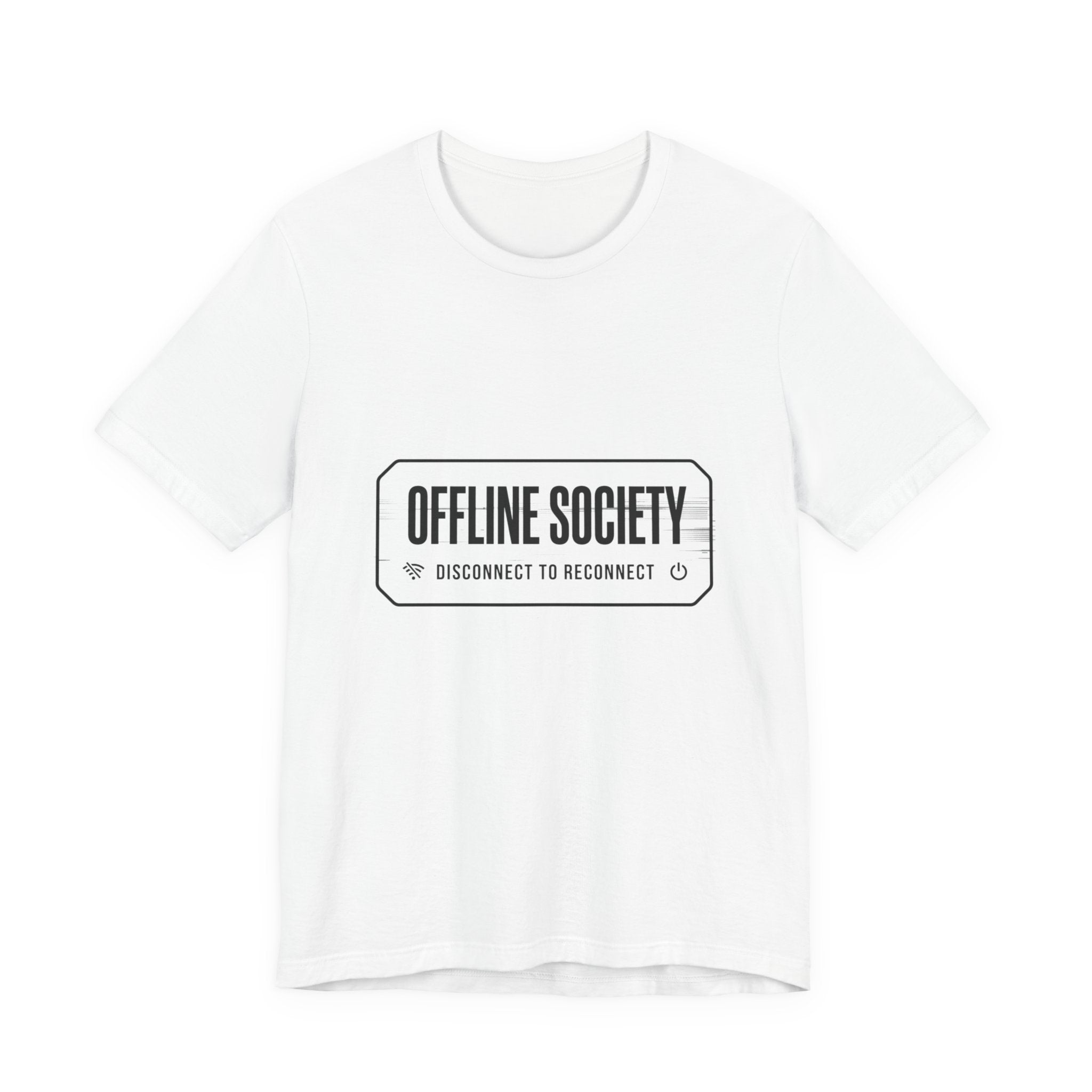 Offline Society Minimal Logo Tee