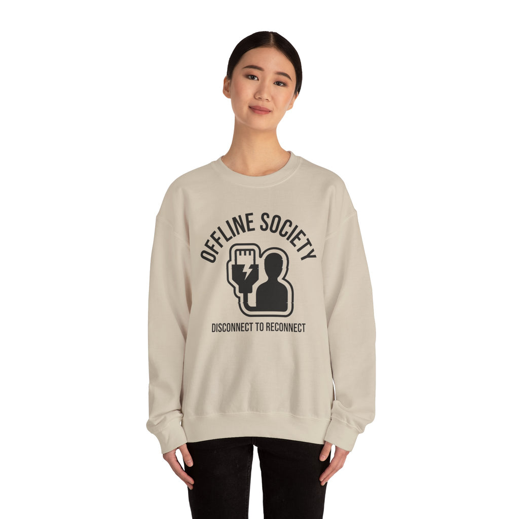 Offline Society Minimal Crewneck