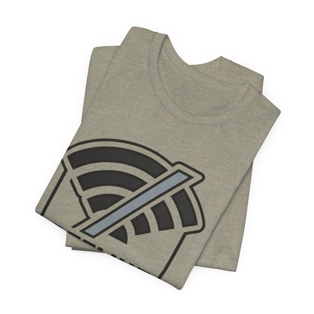 Offline Society Minimal Tee — No Signal