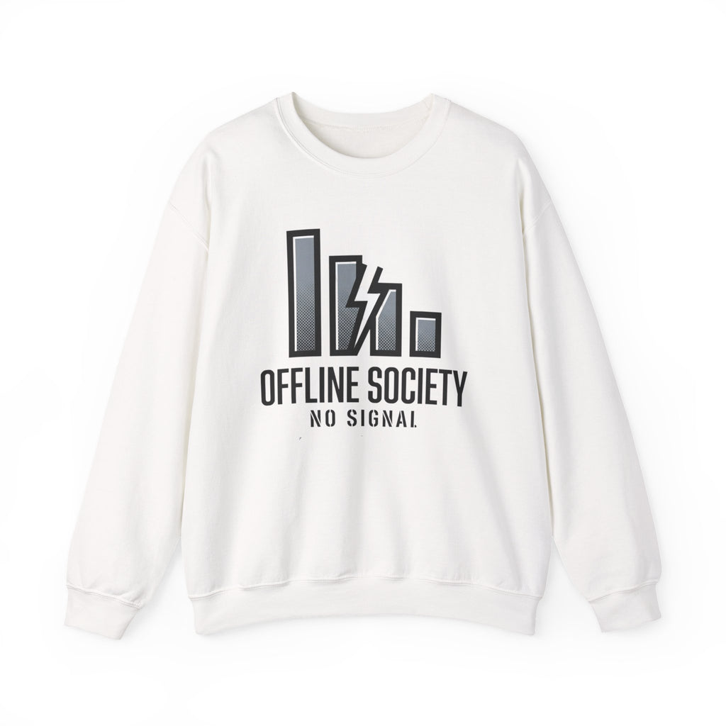 OFFLINE SOCIETY™ No Signal Crewneck