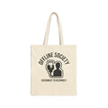 Offline Society Tote Bag | Disconnect to Reconnect Aesthetic Canvas Bag