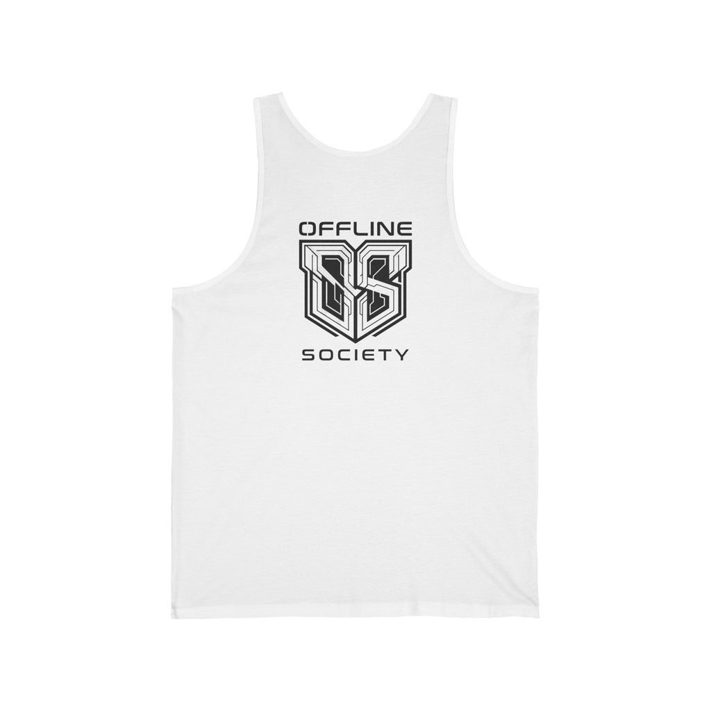 OFFLINE SOCIETY Performance Tank Top | Minimal Streetwear Gym Vest