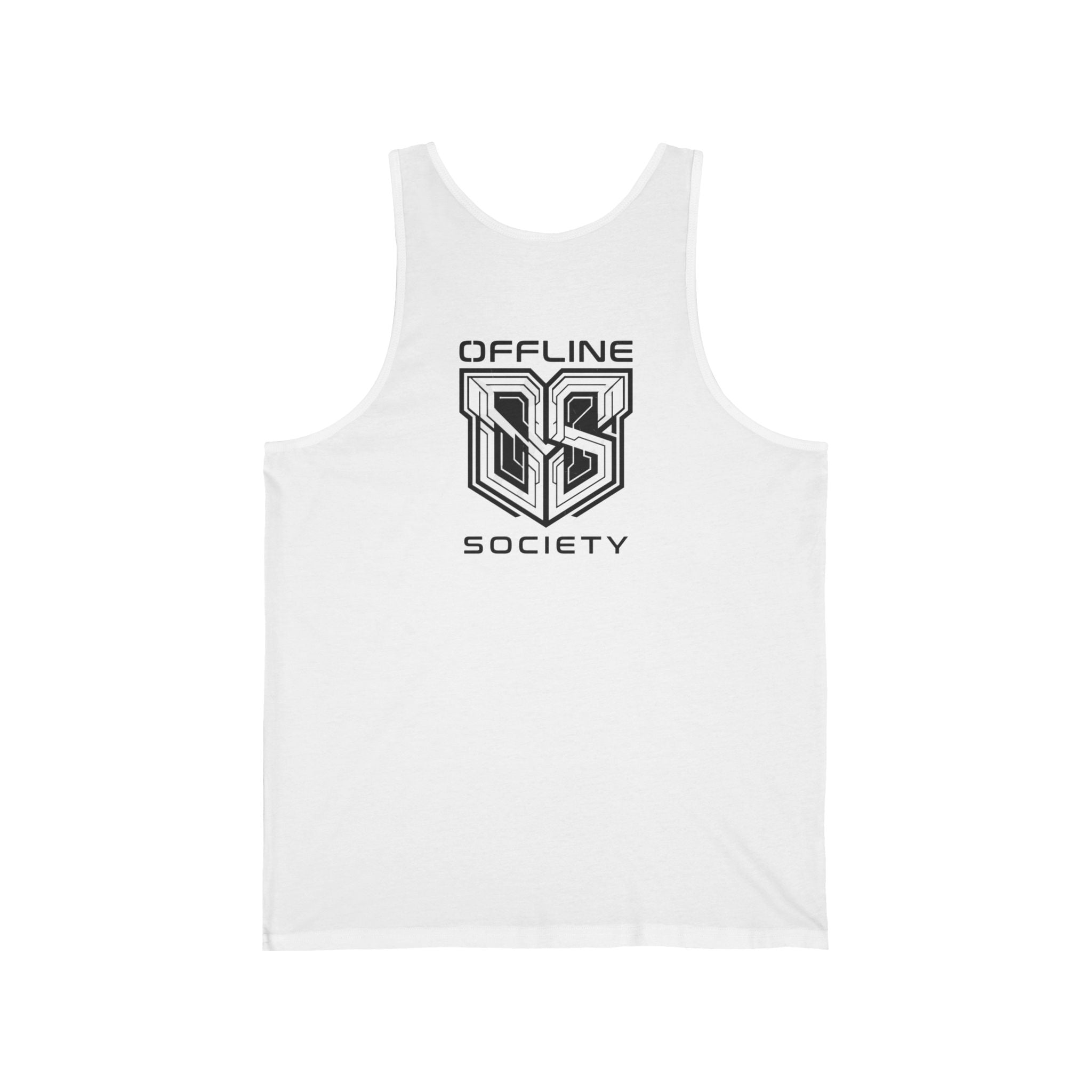 OFFLINE SOCIETY Performance Tank Top | Minimal Streetwear Gym Vest