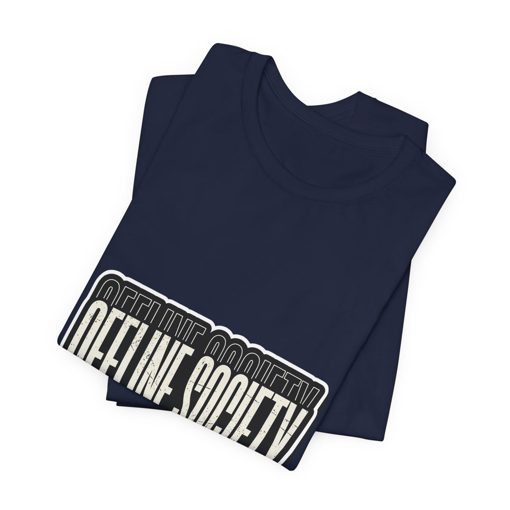 Offline Society Warp Logo Tee