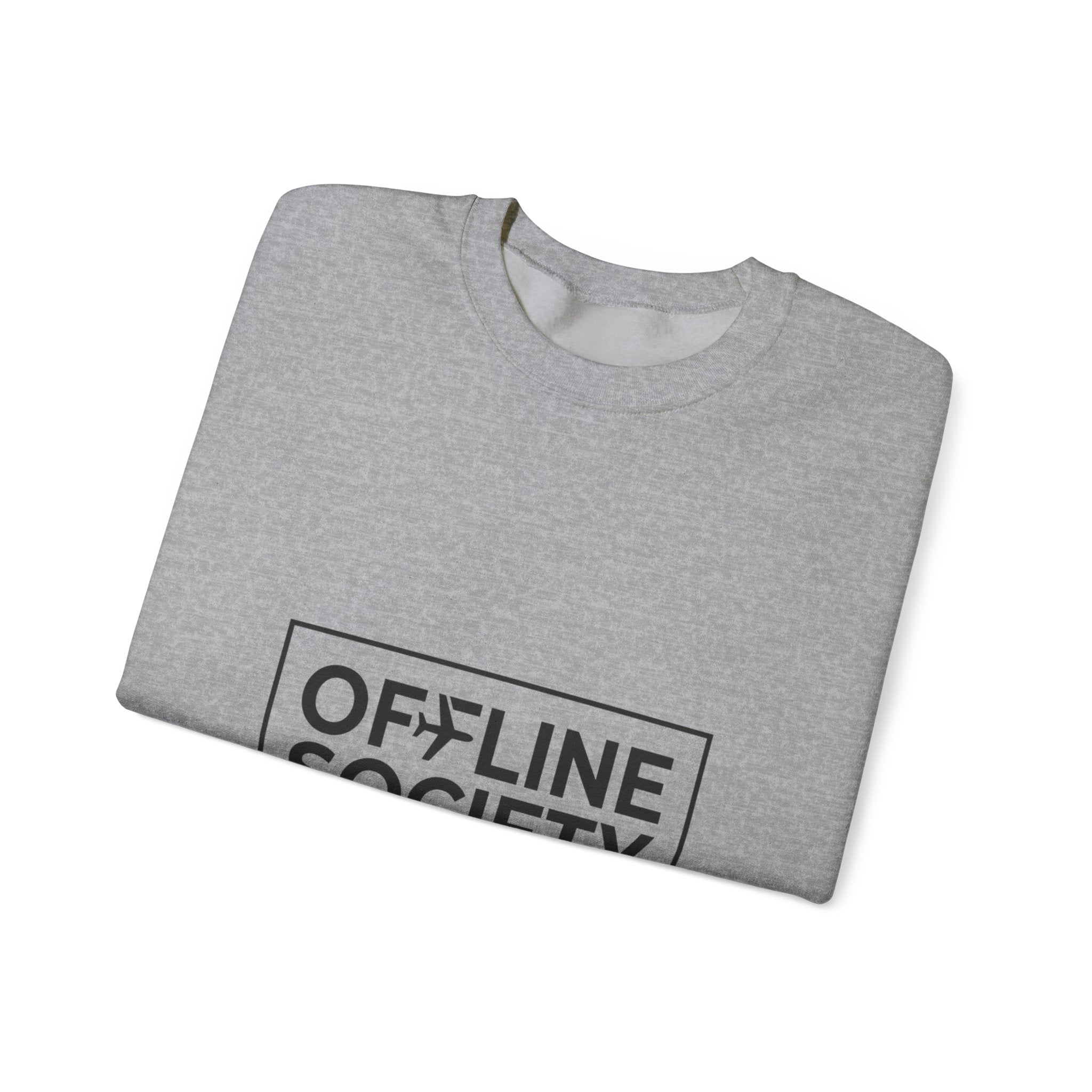OFFLINE SOCIETY Rundhals-Sweatshirt