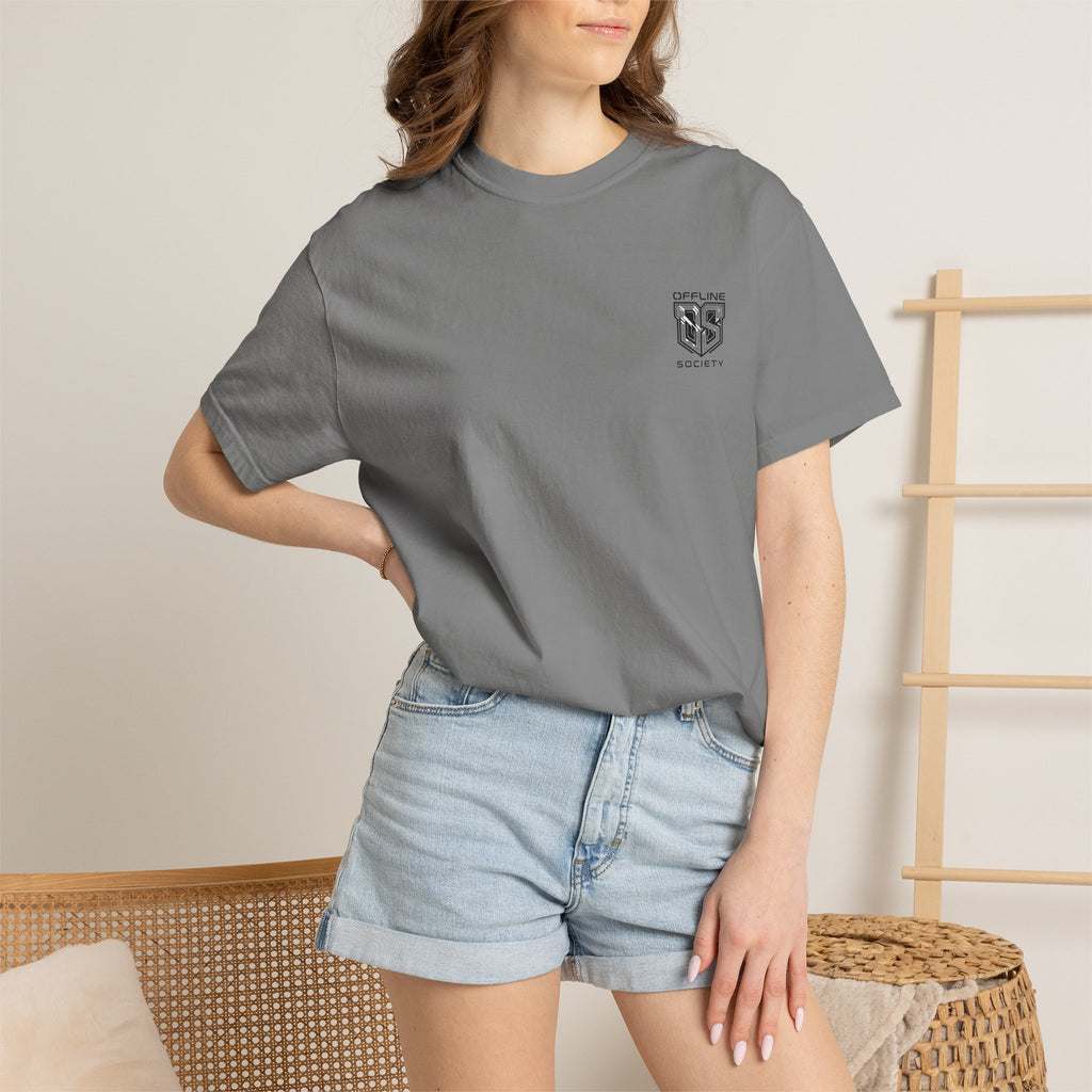 OFFLINE SOCIETY Oversized Streetwear Tee