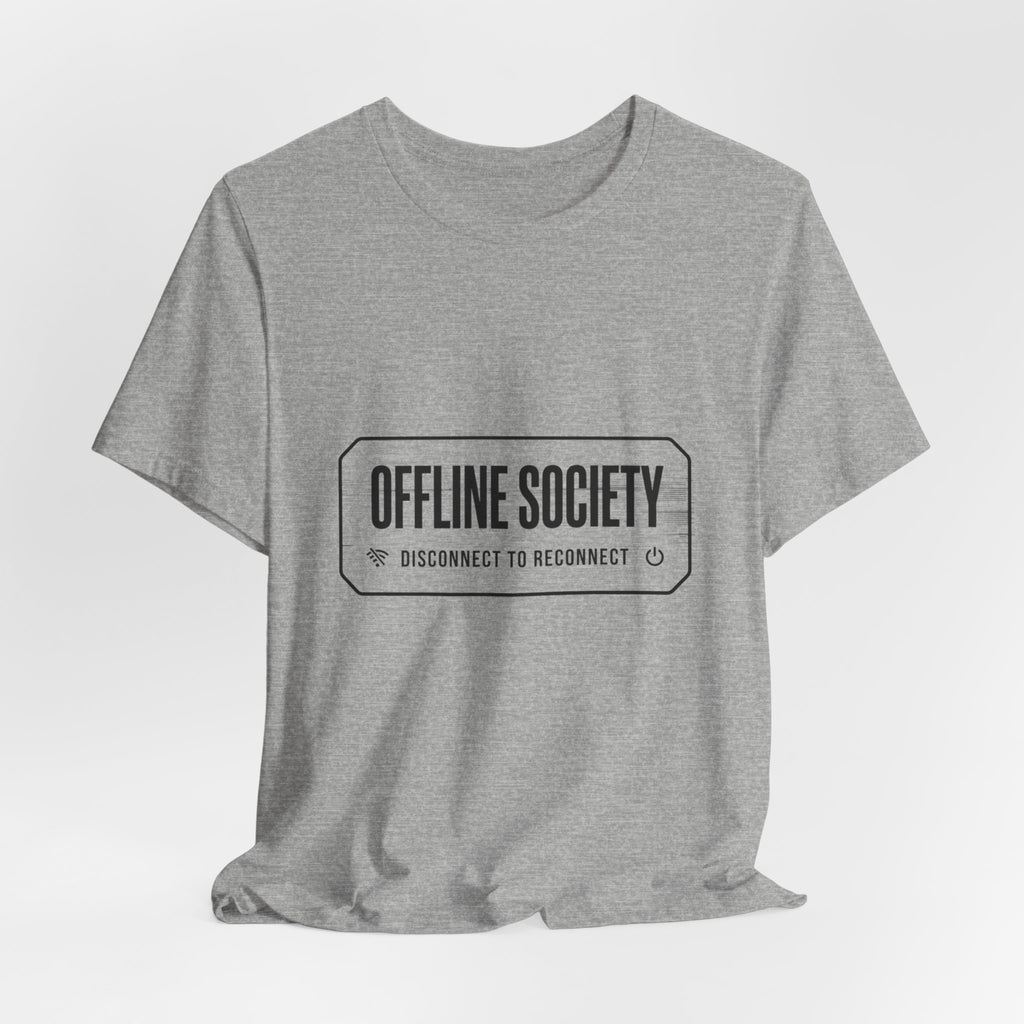 Offline Society Minimal Logo Tee