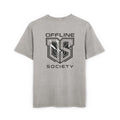 Offline Society Acid Wash Oversized Tee
