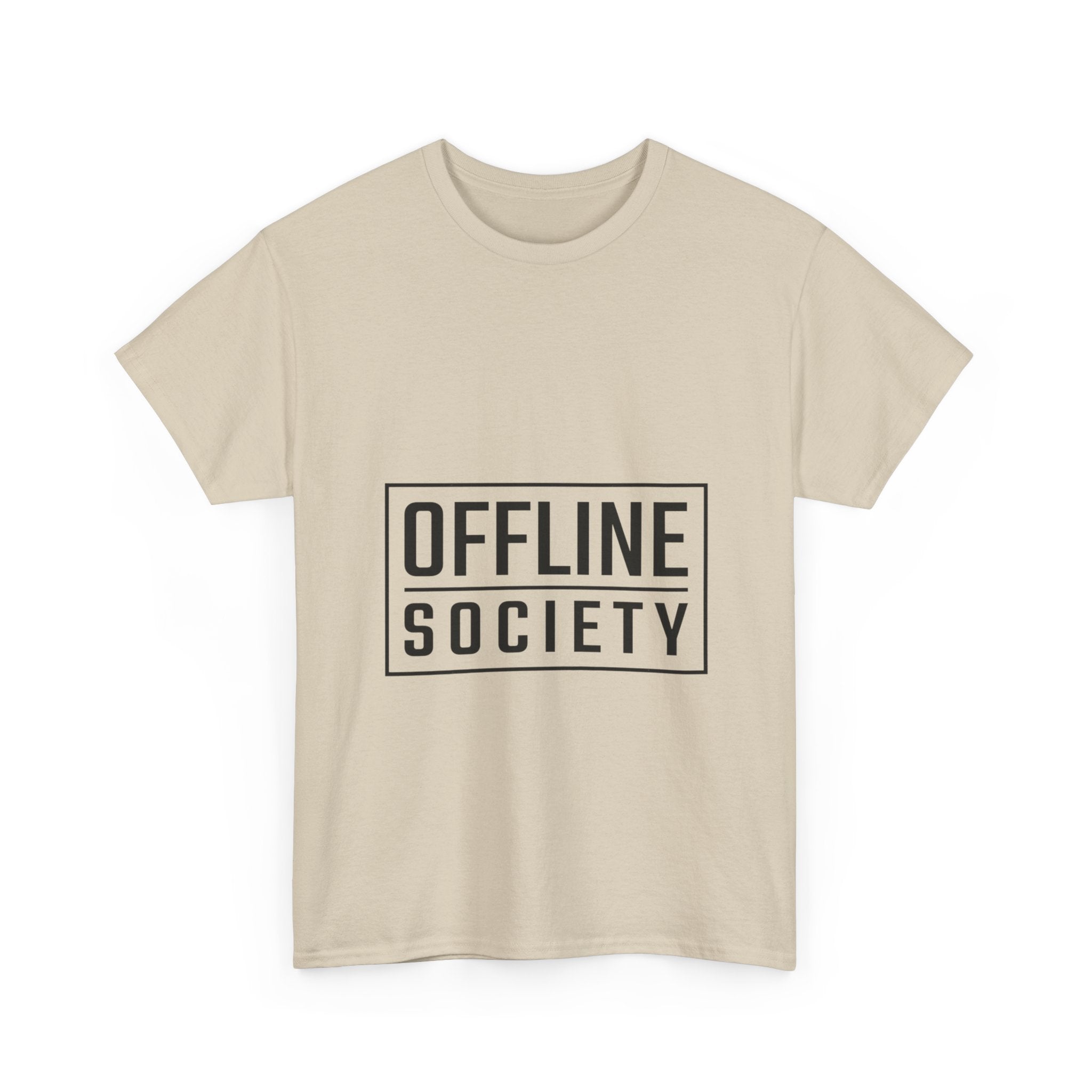 Offline Society Minimal Box Logo Tee