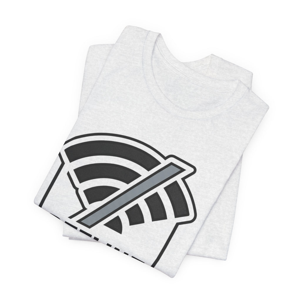Offline Society Minimal Tee — No Signal