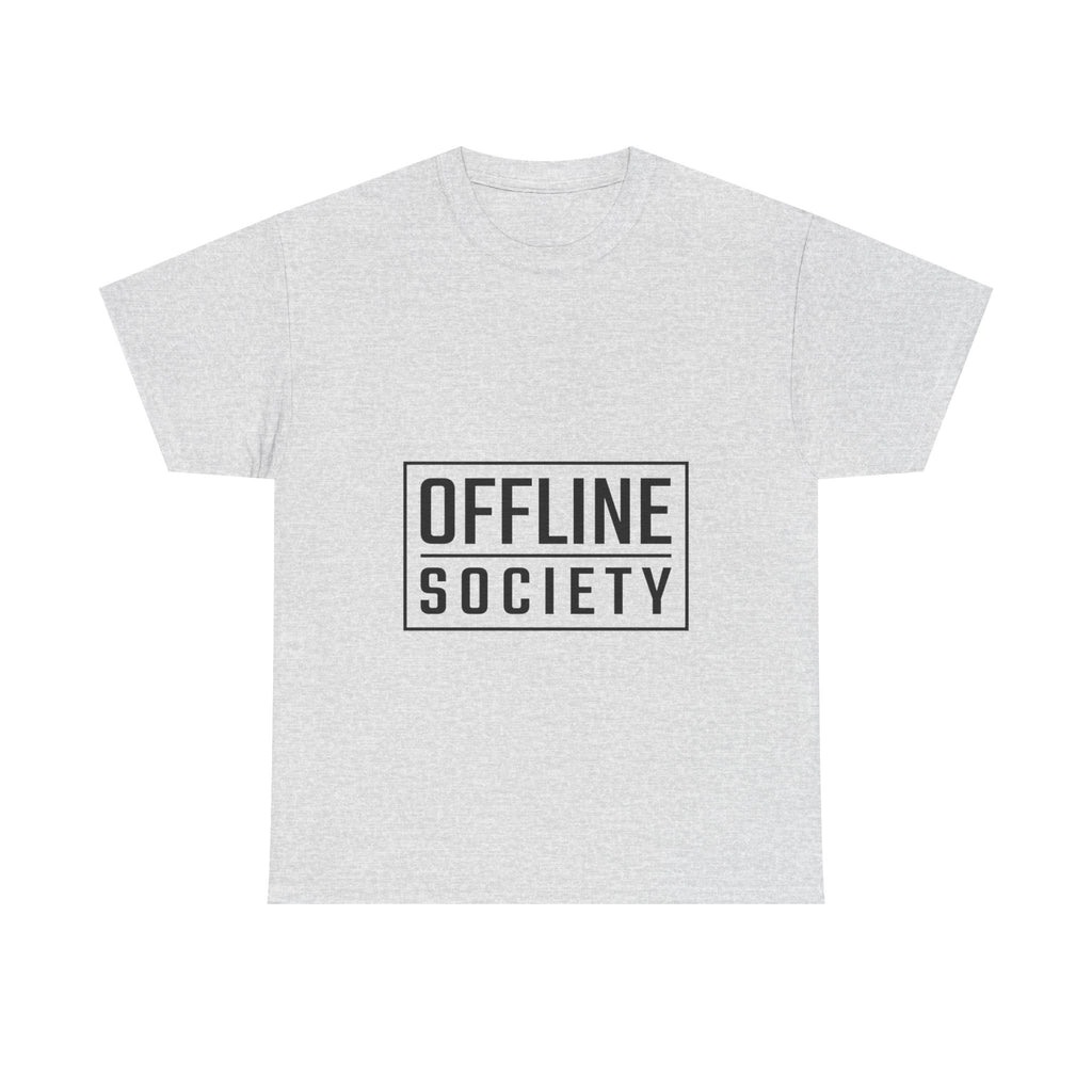 Offline Society Minimal Box Logo Tee