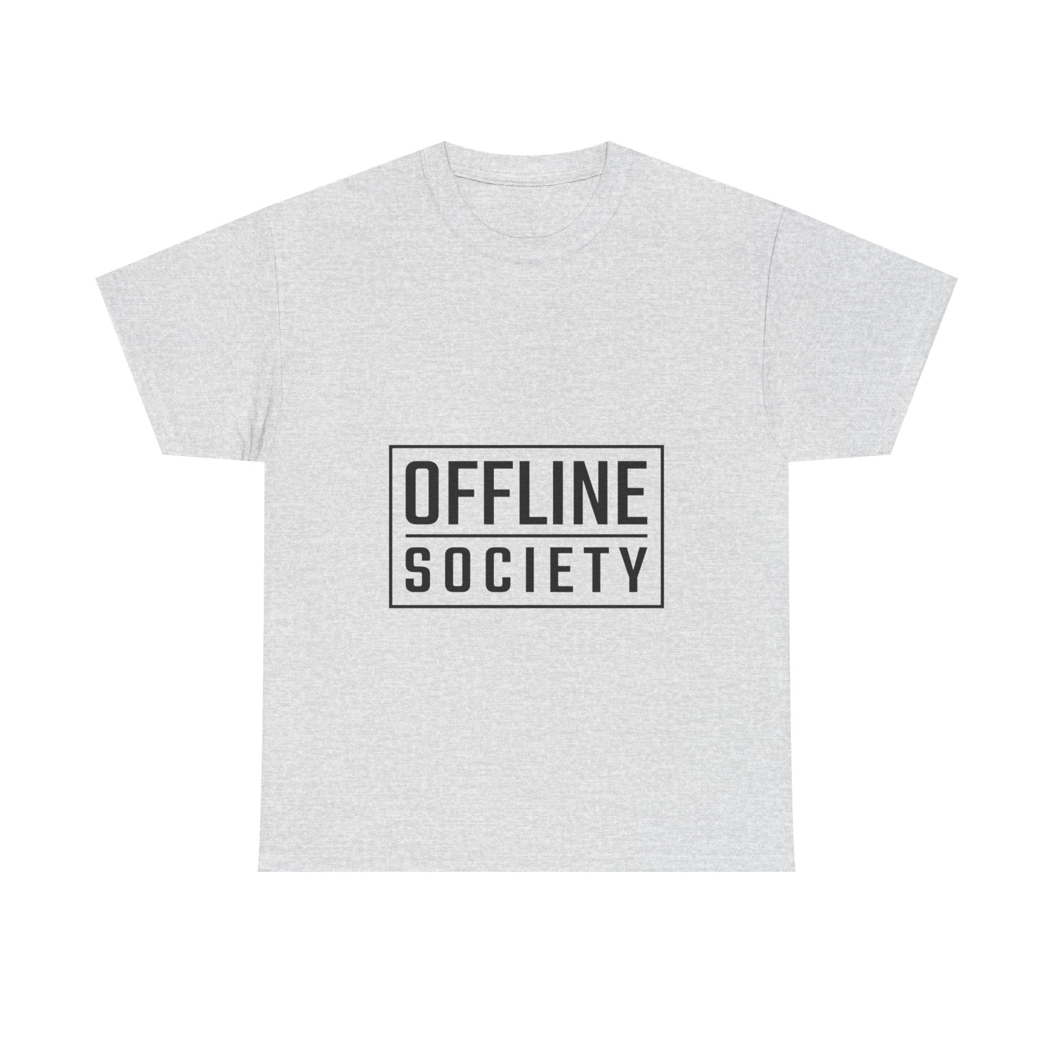 Offline Society Minimal Box Logo Tee