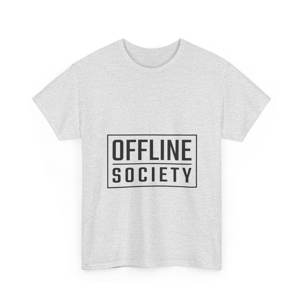 Offline Society Minimal Box Logo Tee