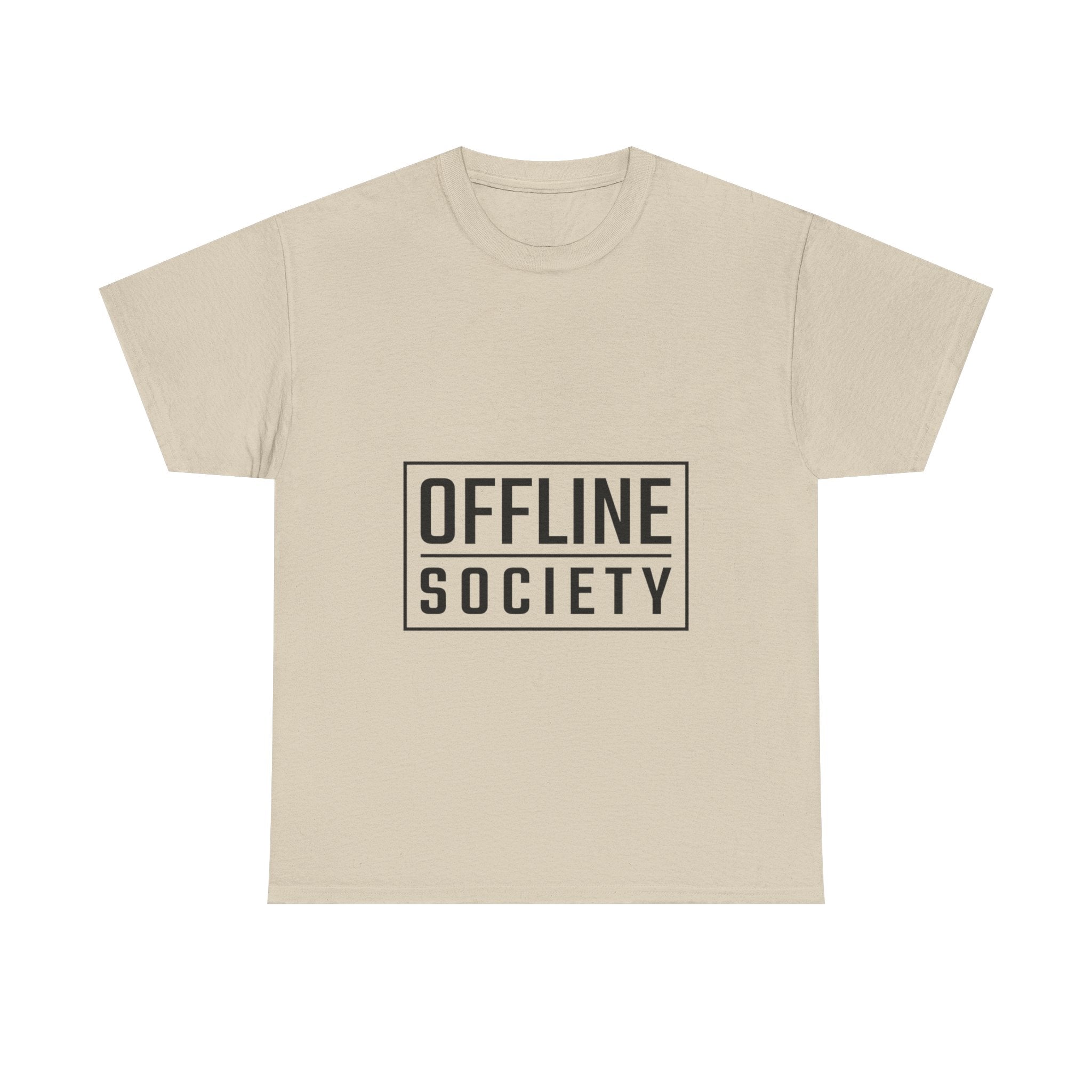 Offline Society Minimal Box Logo Tee