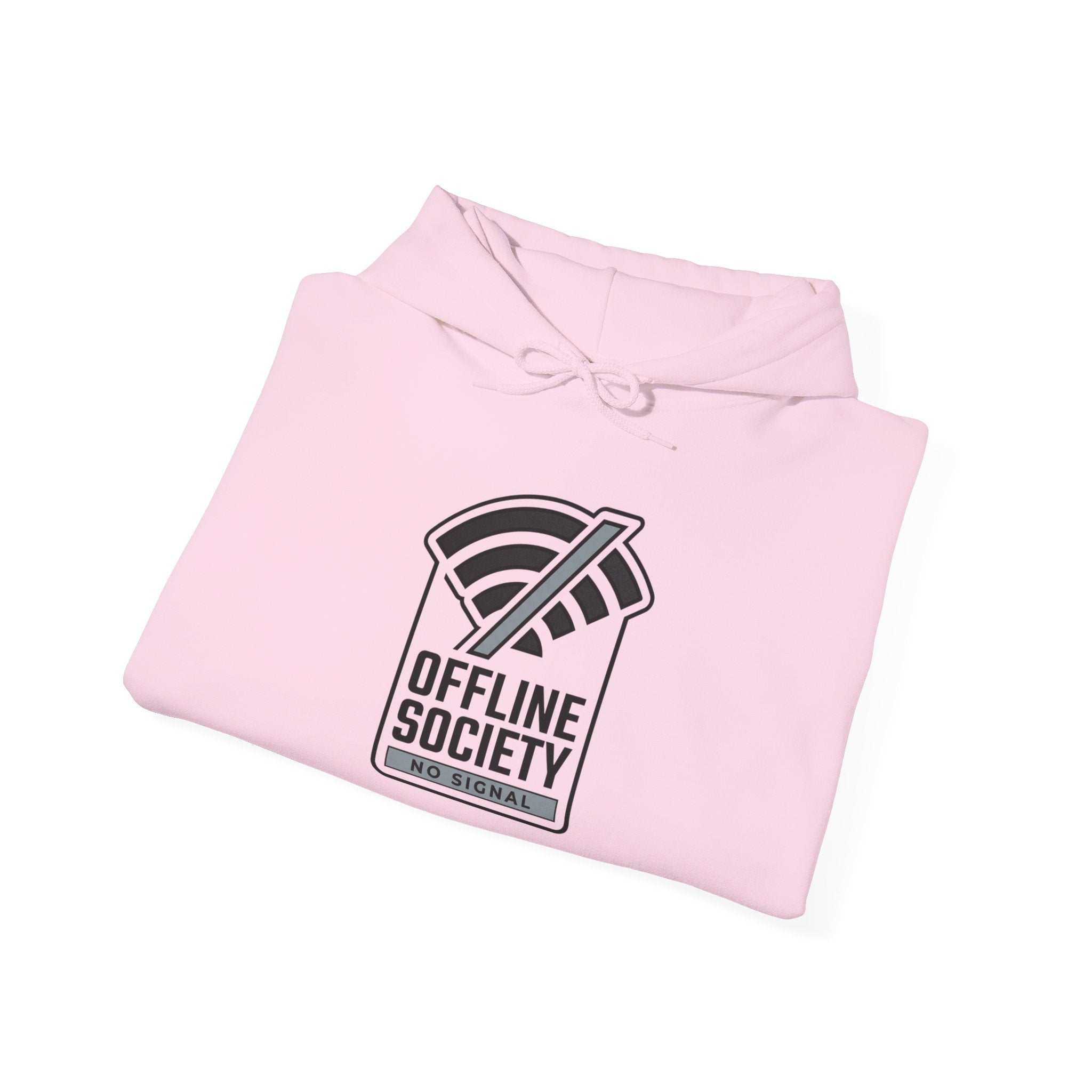 Offline Society “No Signal” Minimalist Hoodie