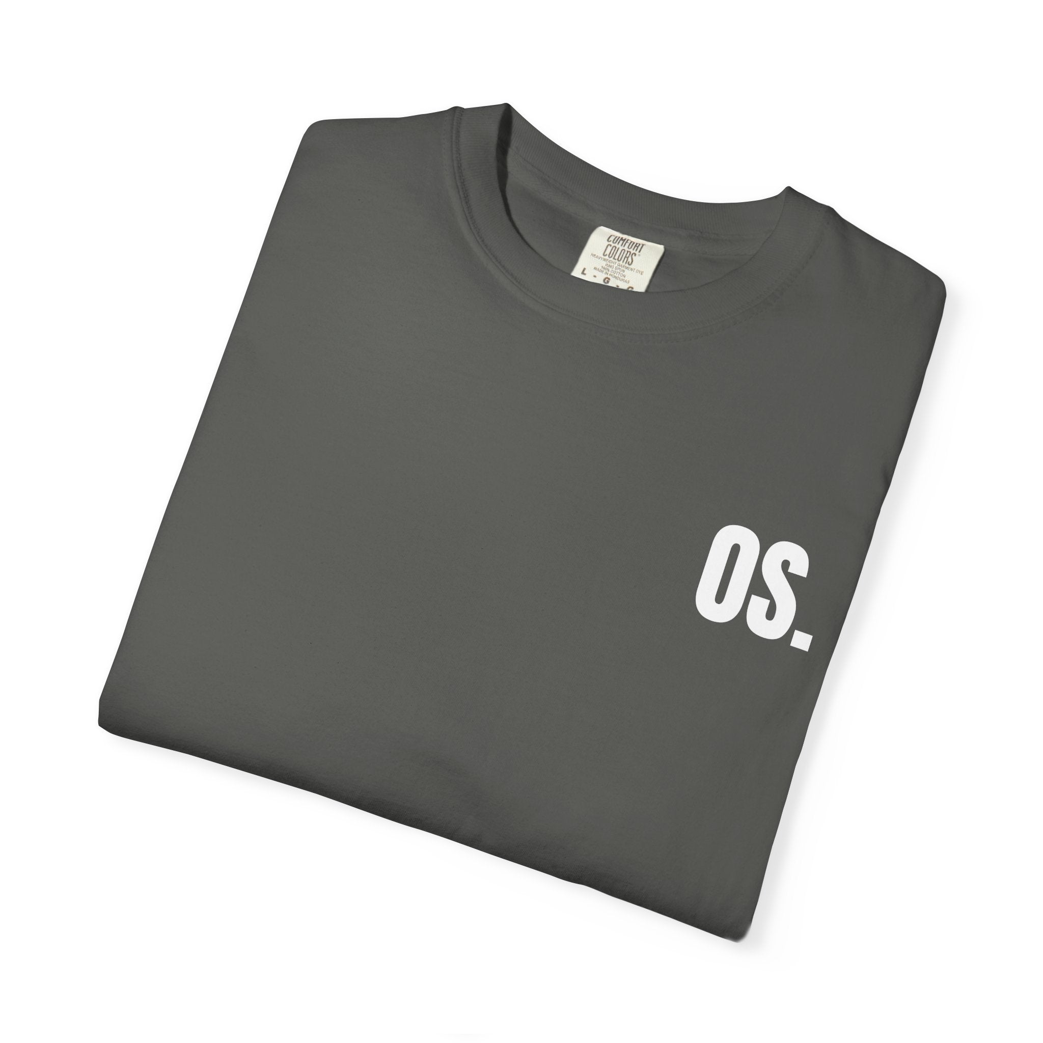 OS. Heavyweight Tee — Pepper
