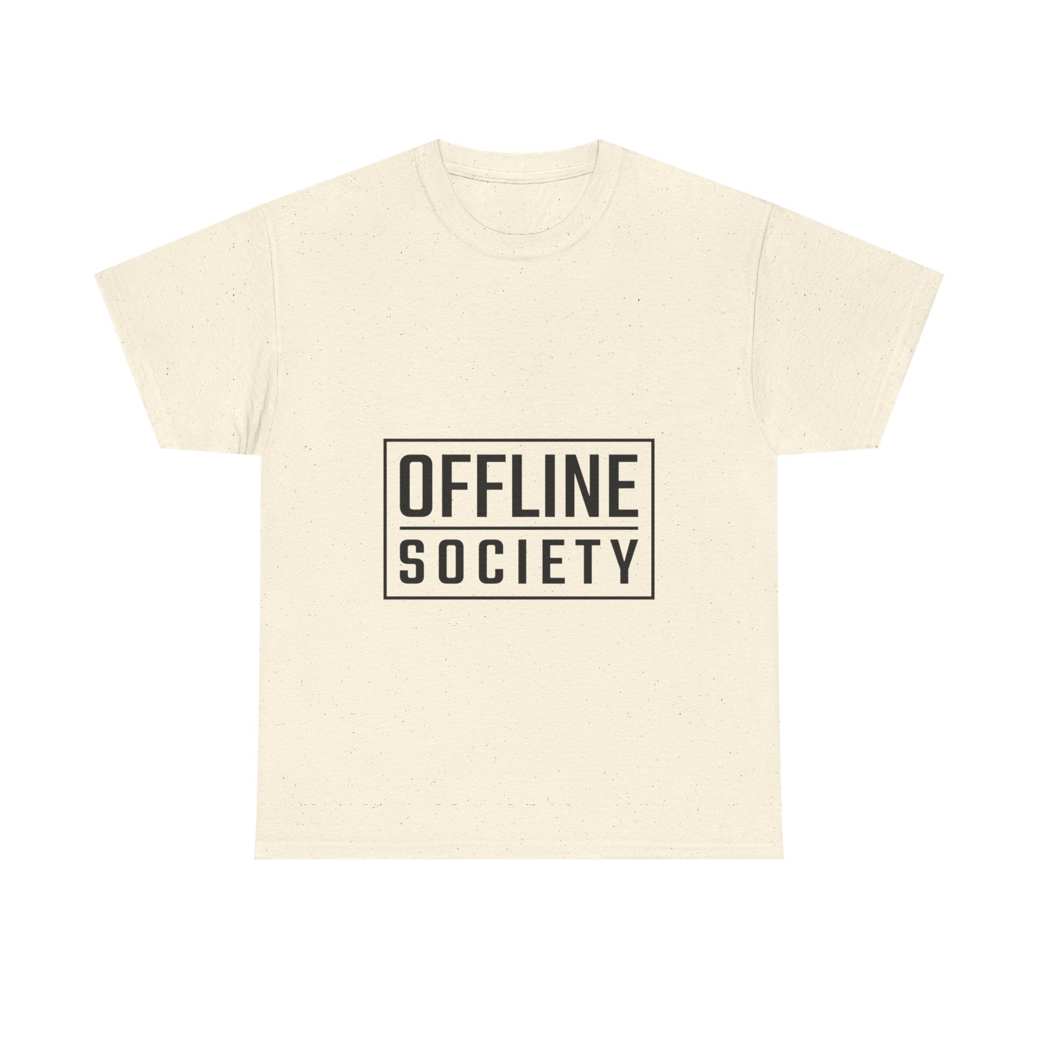 Offline Society Minimal Box Logo Tee